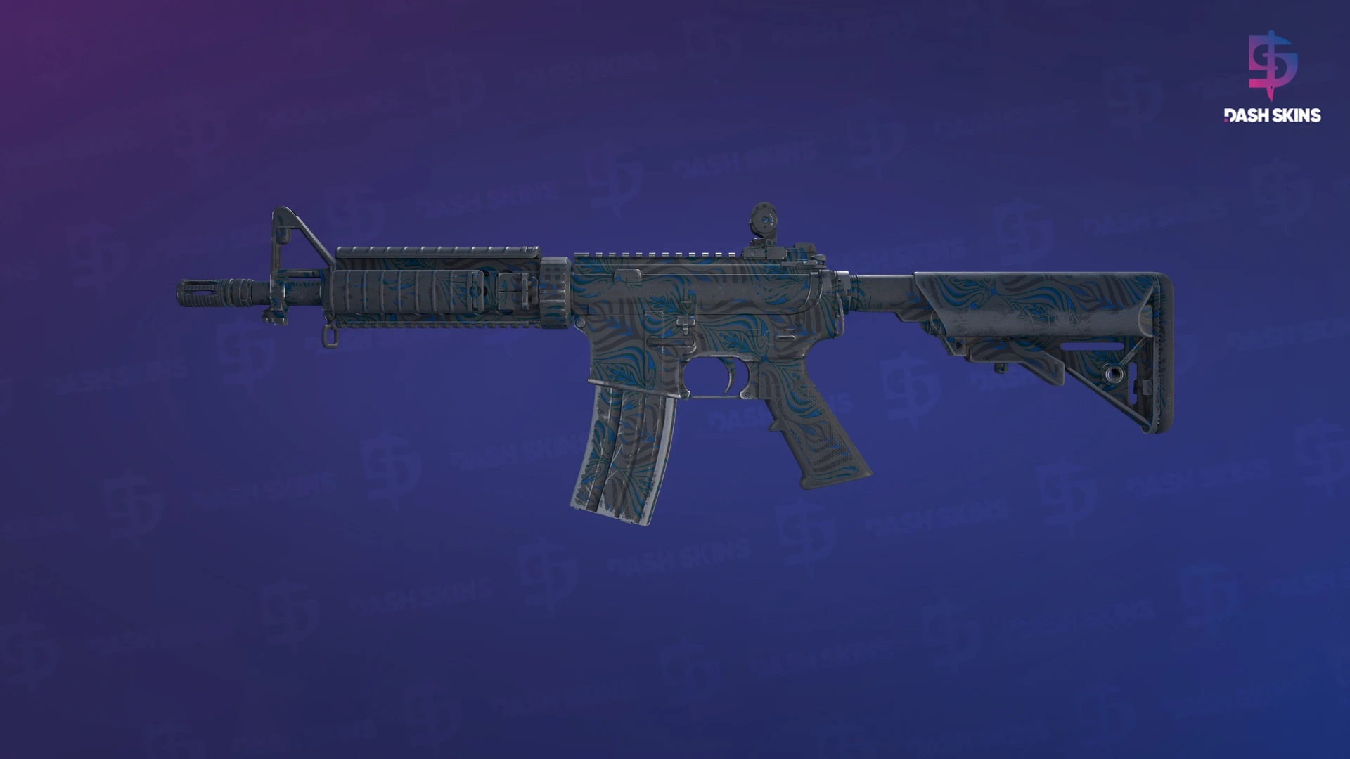 M4A4 | Dark Blossom (Field-Tested) Screenshot Playside