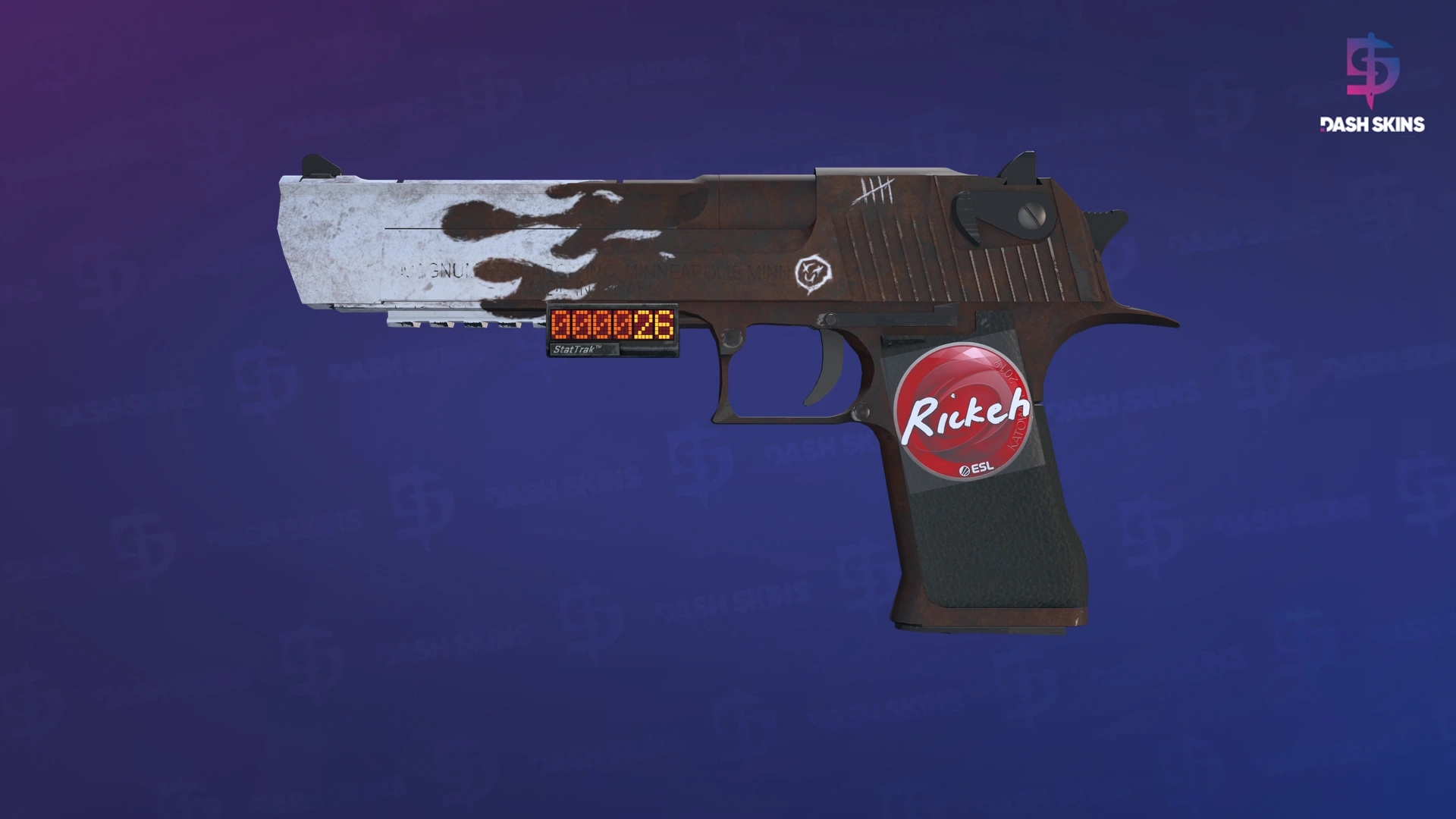 StatTrak™ Desert Eagle | Oxide Blaze (Factory New) Screenshot Playside