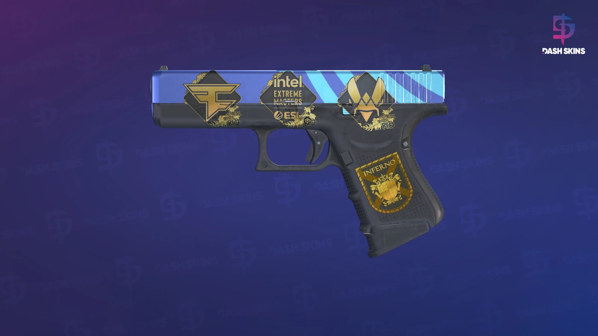 Souvenir Glock-18 | High Beam (Factory New) Screenshot Playside