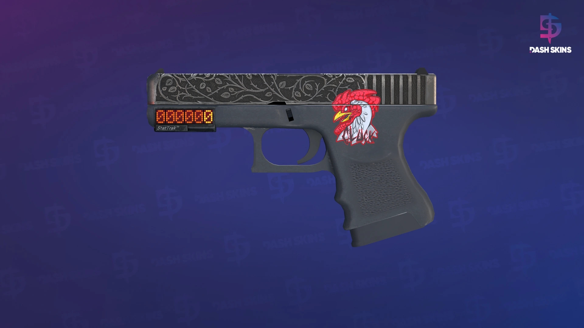 StatTrak™ Glock-18 | Ironwork (Well-Worn) Screenshot Playside