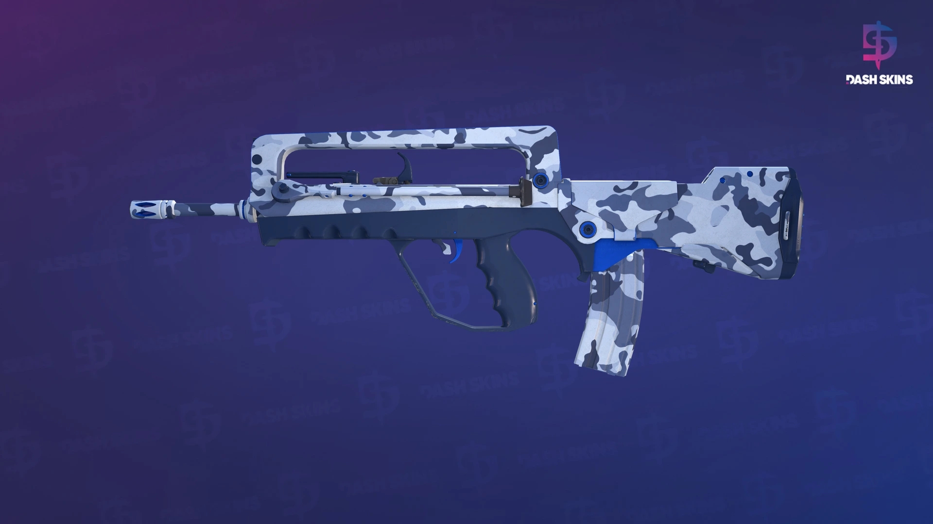 FAMAS | Yeti Camo (Factory New) Screenshot Playside