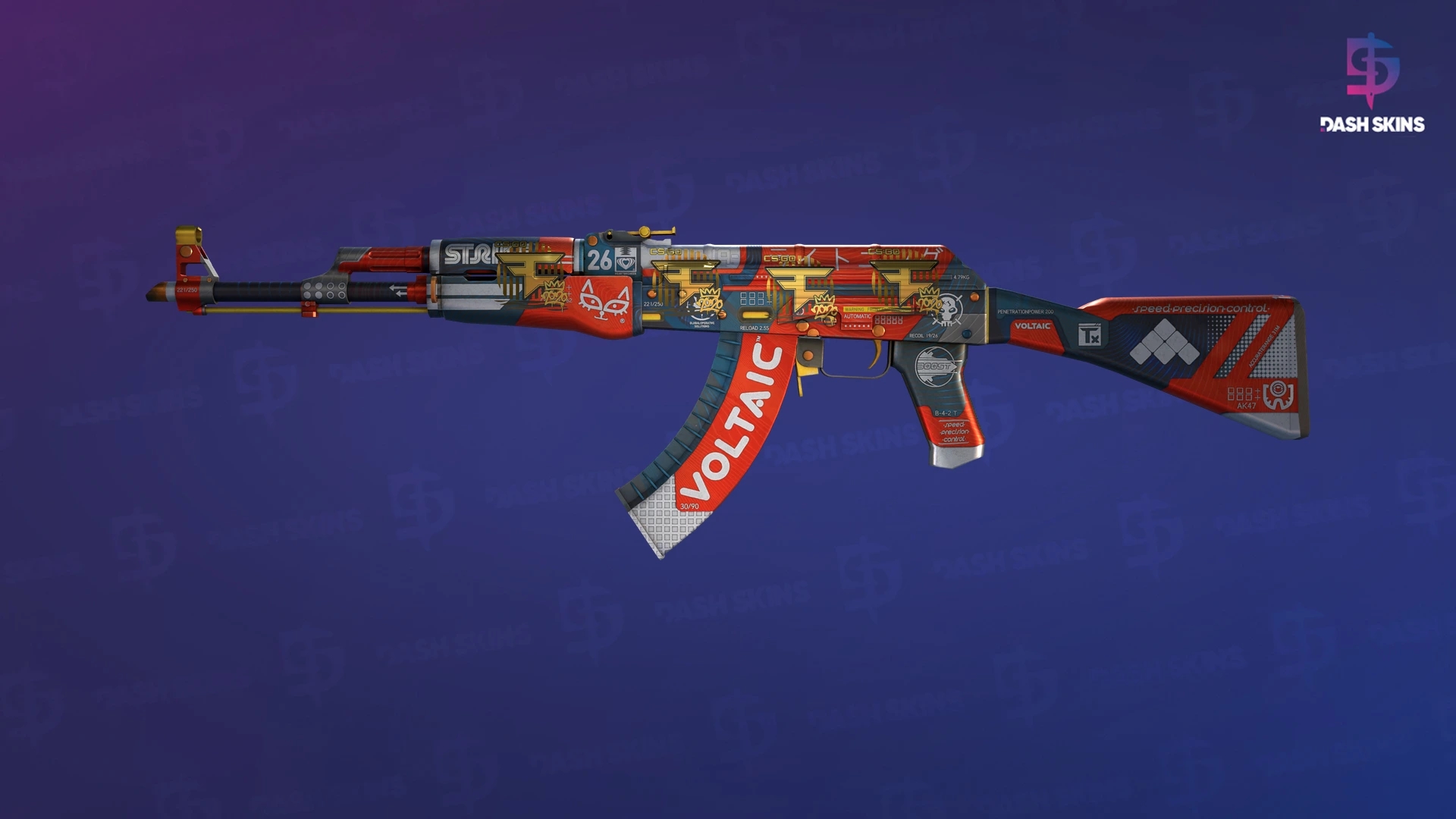AK-47 | Bloodsport (Field-Tested) Screenshot Playside