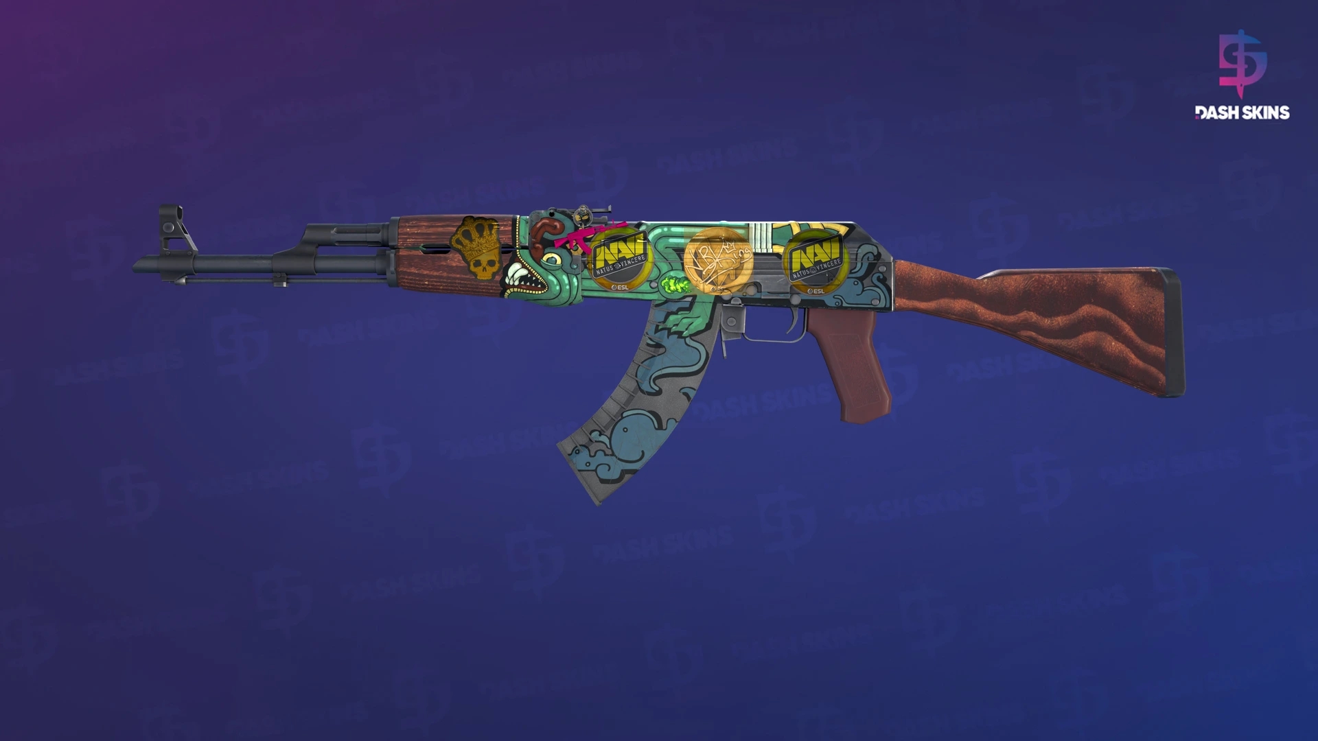 AK-47 | Fire Serpent (Field-Tested) Screenshot Playside