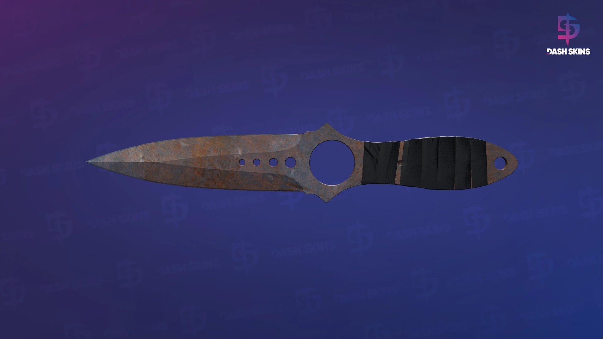 ★ Skeleton Knife | Rust Coat (Battle-Scarred) Screenshot Playside