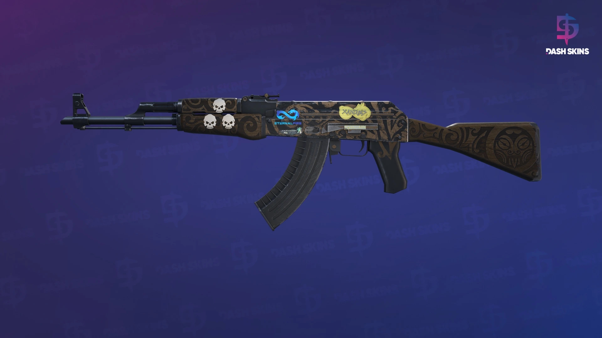 AK-47 | Uncharted (Field-Tested) Screenshot Playside