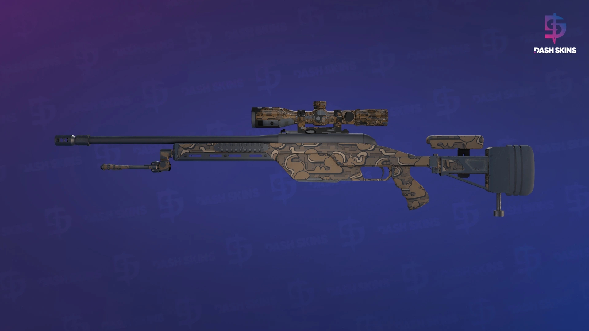SSG 08 | Mayan Dreams (Minimal Wear) Screenshot Playside
