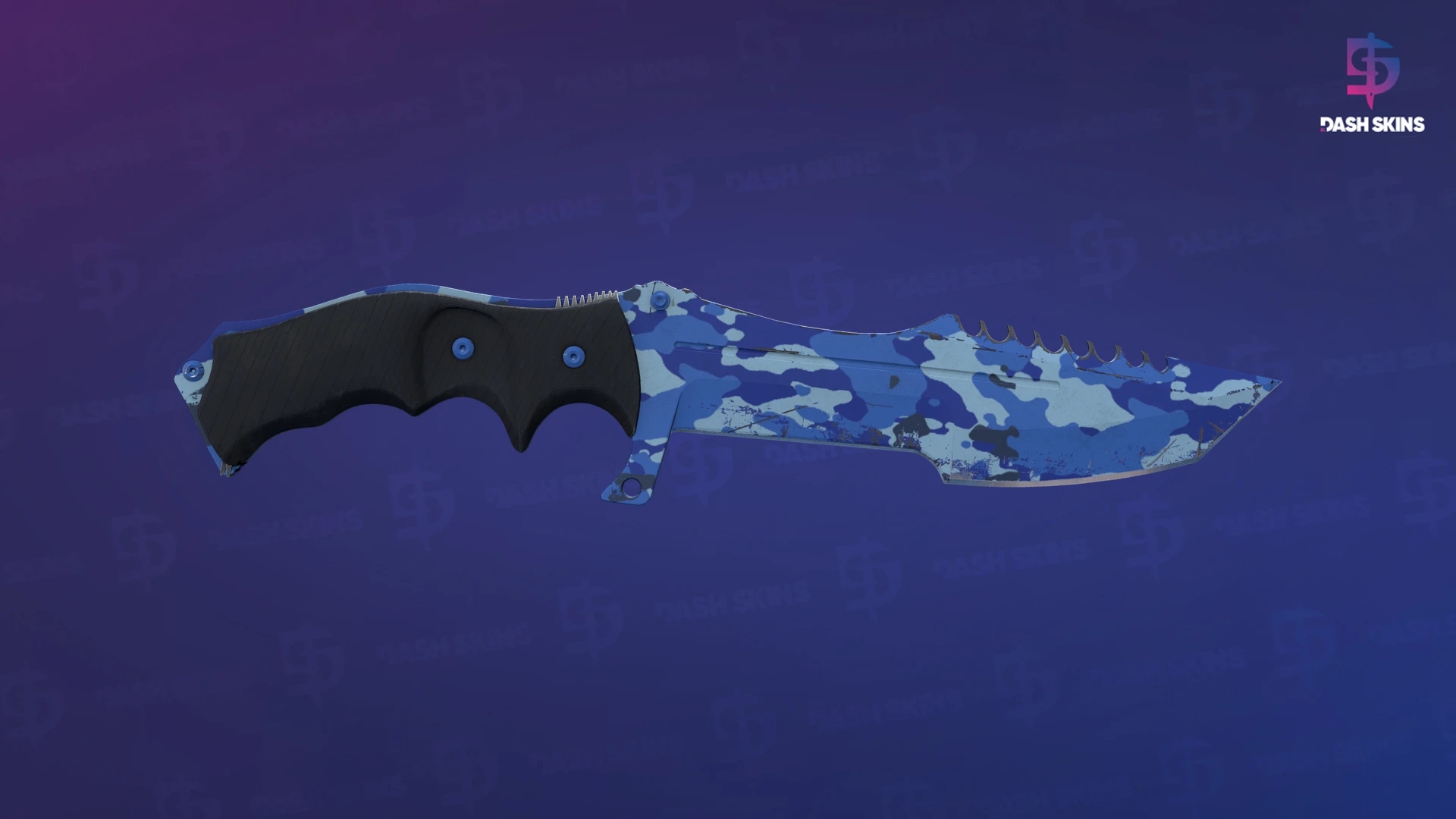 ★ Huntsman Knife | Bright Water (Field-Tested) Screenshot Playside