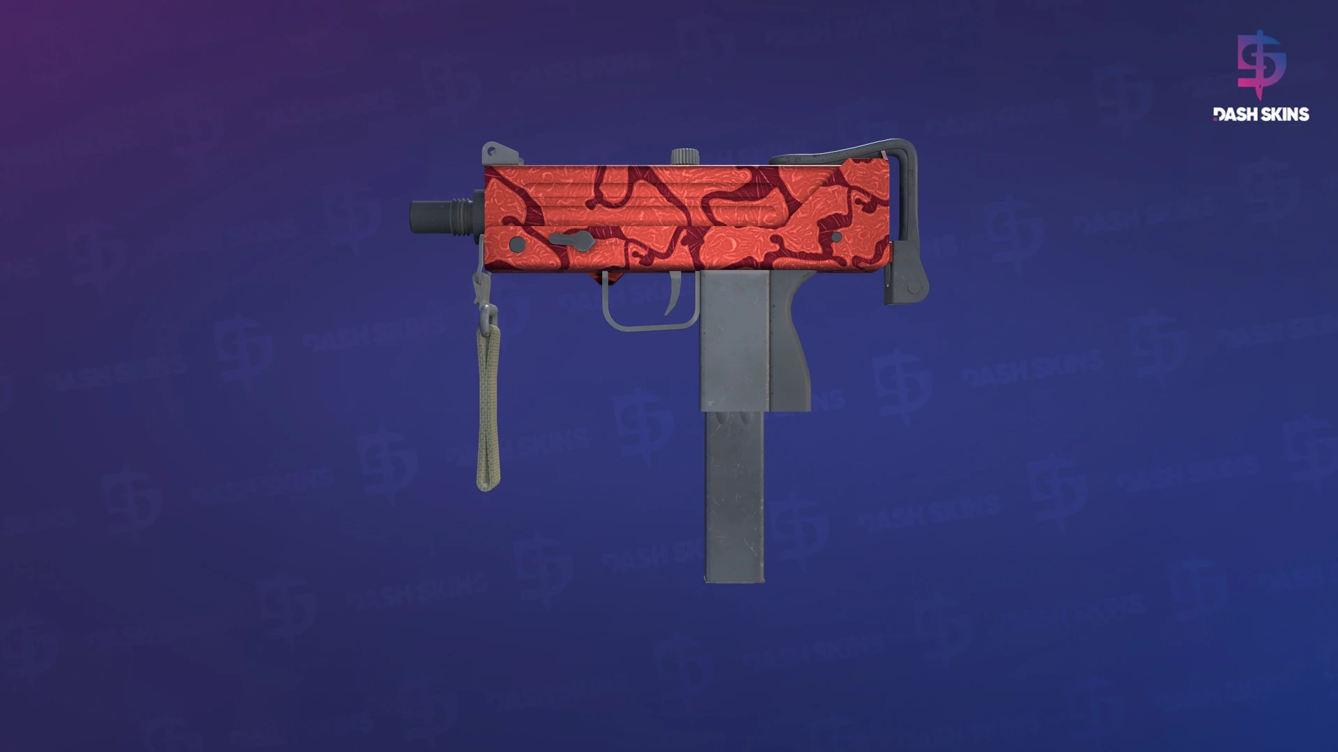 MAC-10 | Carnivore (Minimal Wear) Screenshot Playside