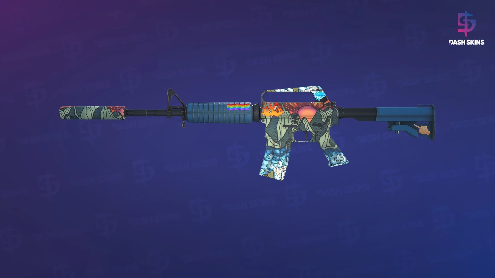 M4A1-S | Solitude (Minimal Wear) Screenshot Playside