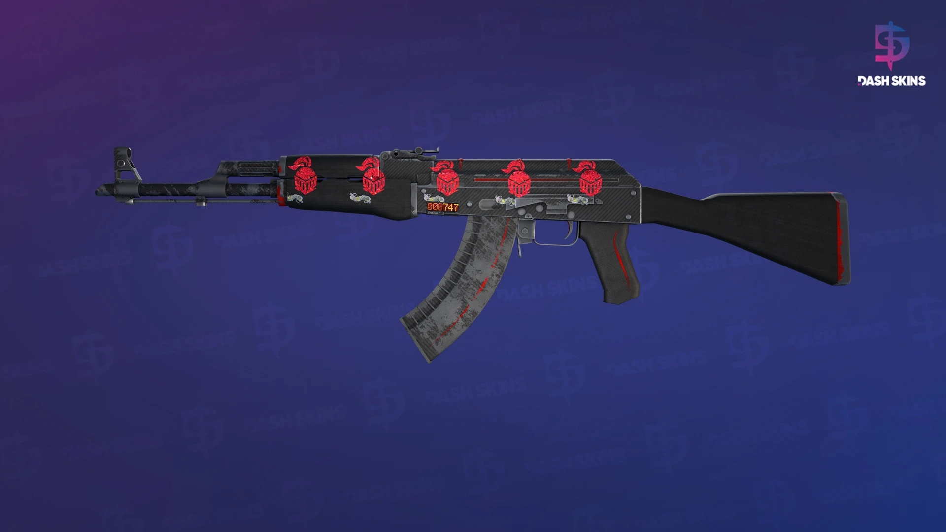 StatTrak™ AK-47 | Redline (Well-Worn) Screenshot Playside