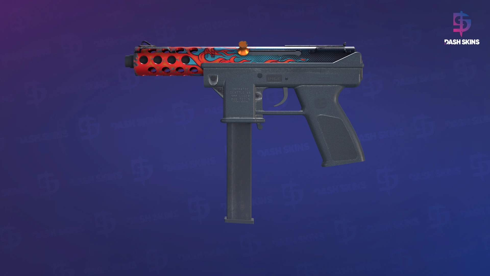 Tec-9 | Re-Entry (Minimal Wear) Screenshot Playside