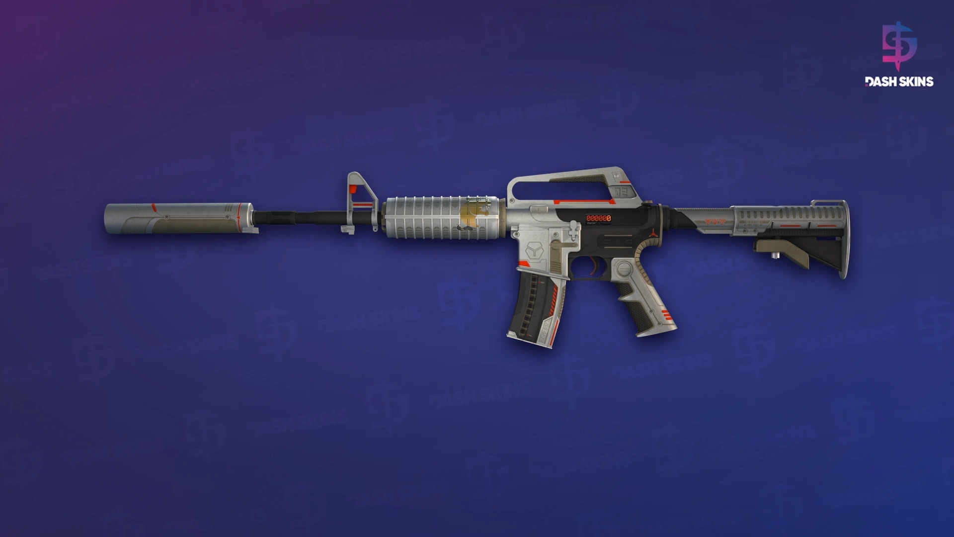 StatTrak™ M4A1-S | Mecha Industries (Field-Tested) Screenshot Playside