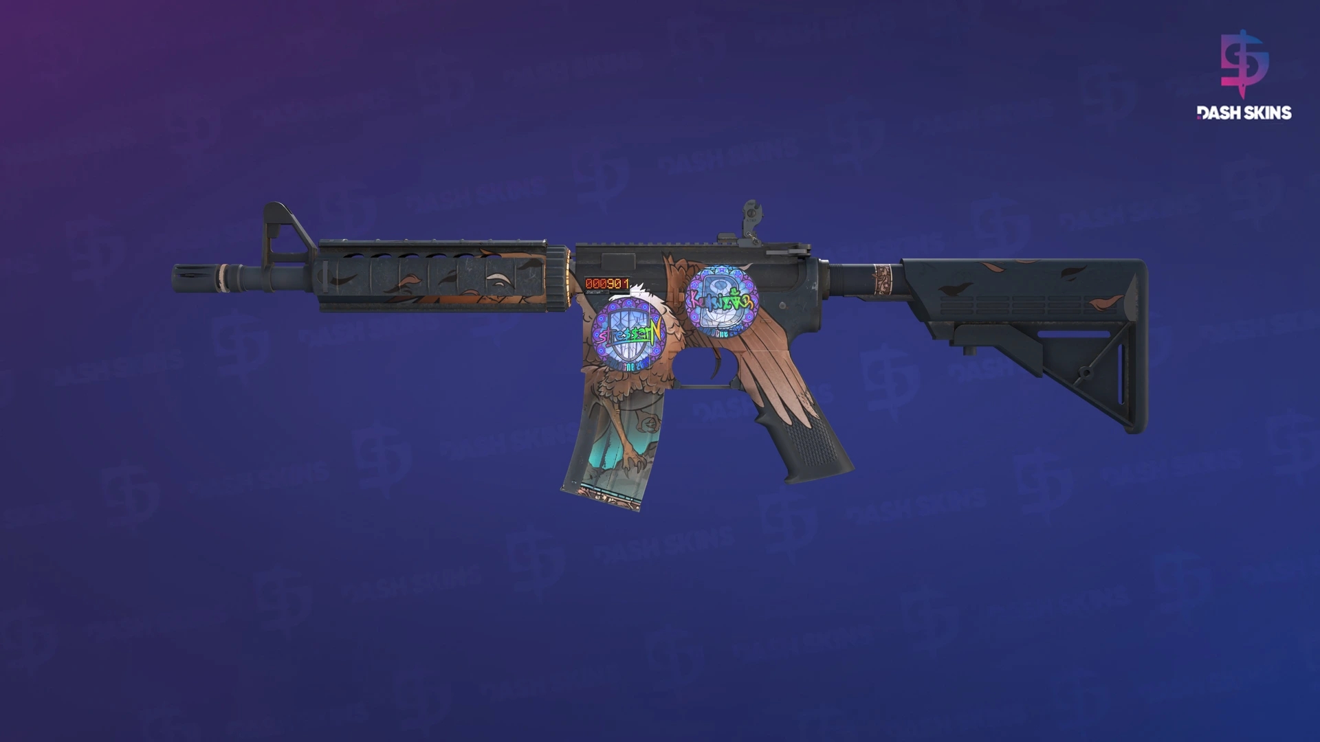 StatTrak™ M4A4 | Griffin (Field-Tested) Screenshot Playside