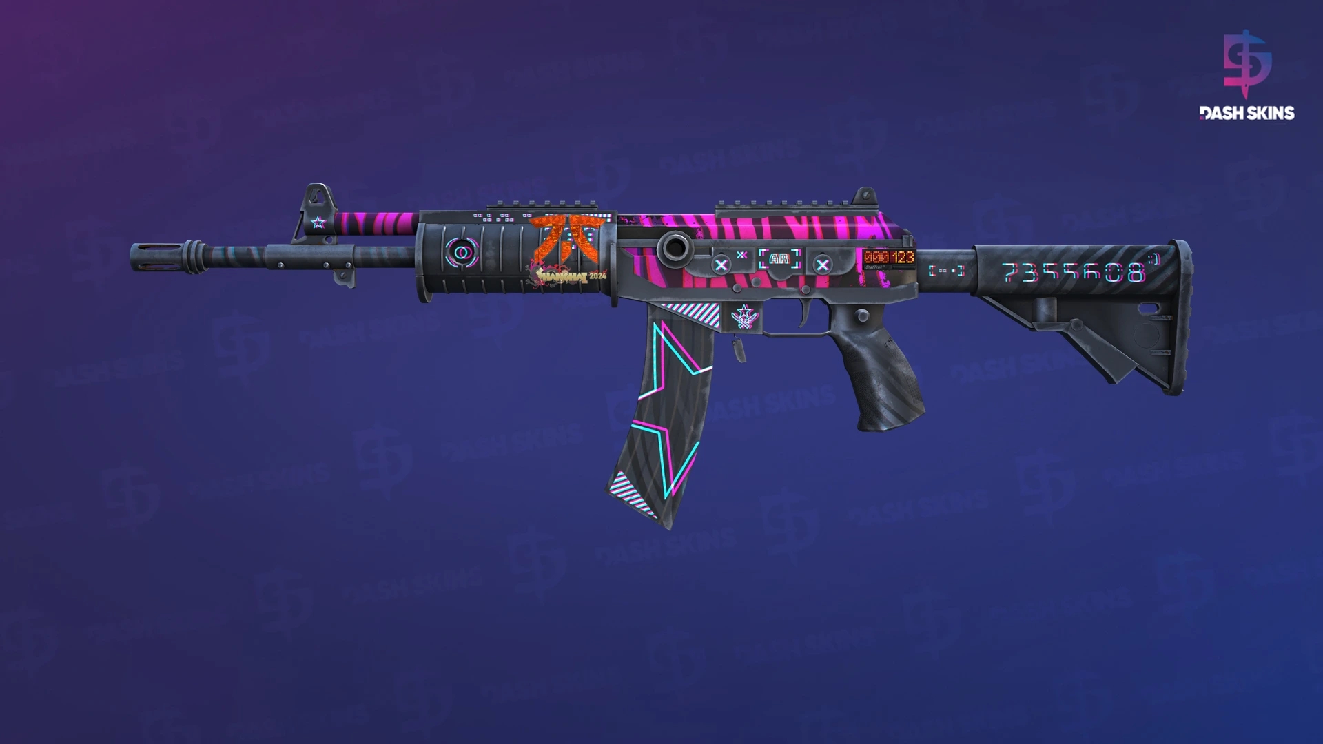 StatTrak™ Galil AR | Chromatic Aberration (Field-Tested) Screenshot Playside