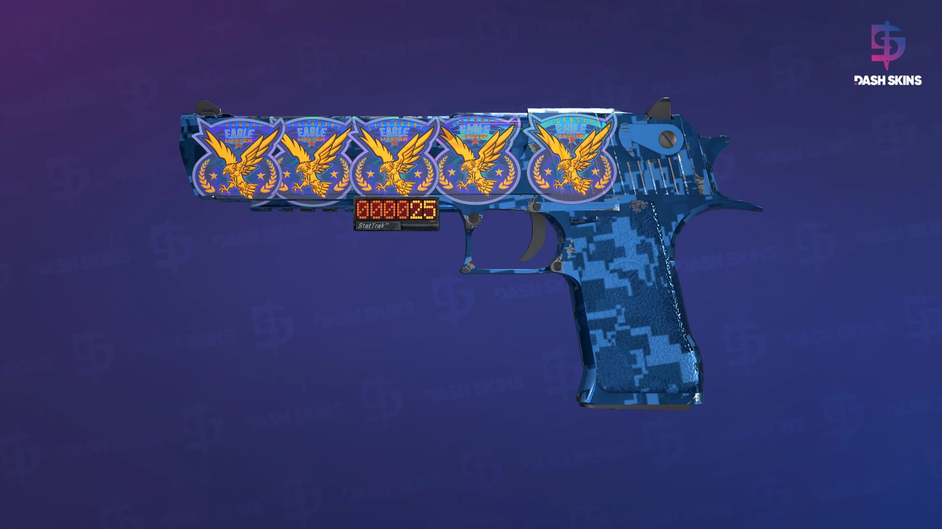 StatTrak™ Desert Eagle | Cobalt Disruption (Minimal Wear) Screenshot Playside