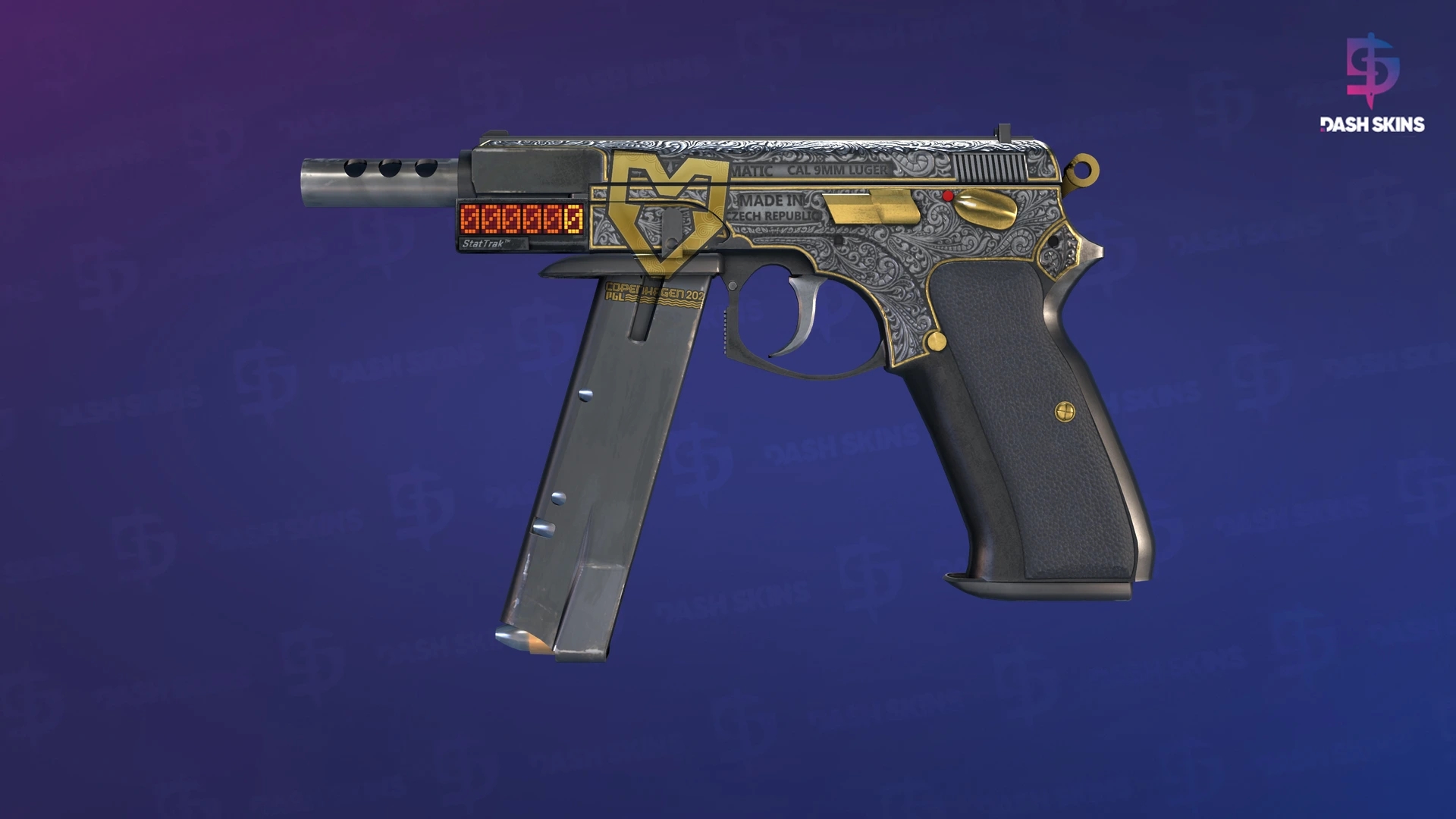 StatTrak™ CZ75-Auto | Victoria (Field-Tested) Screenshot Playside
