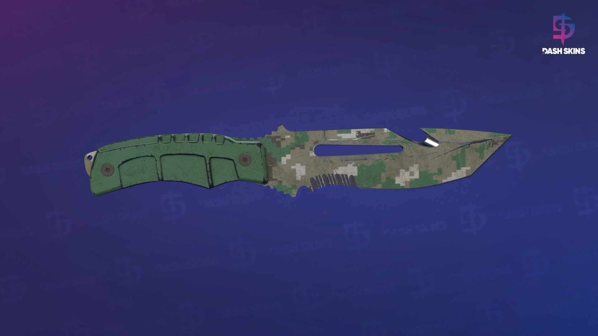 ★ Survival Knife | Forest DDPAT (Battle-Scarred) Screenshot Playside