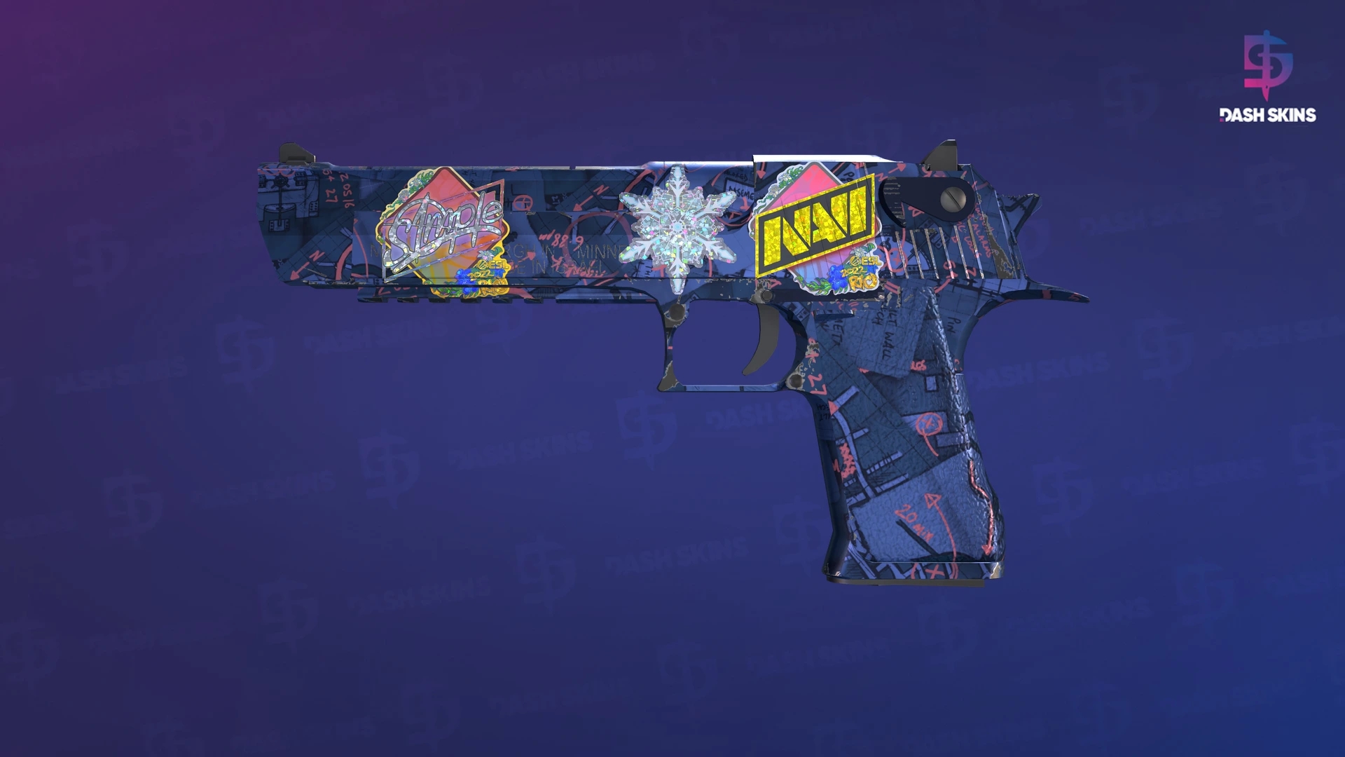 Desert Eagle | Night Heist (Minimal Wear) Screenshot Playside