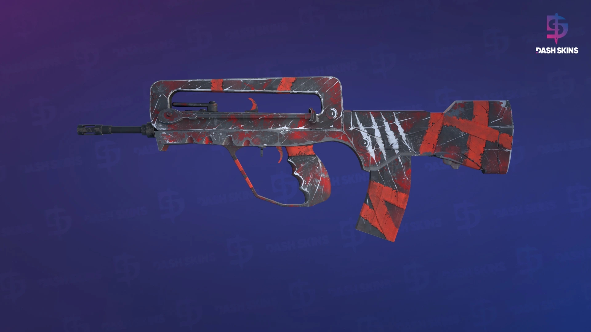 FAMAS | Survivor Z (Minimal Wear) Screenshot Playside