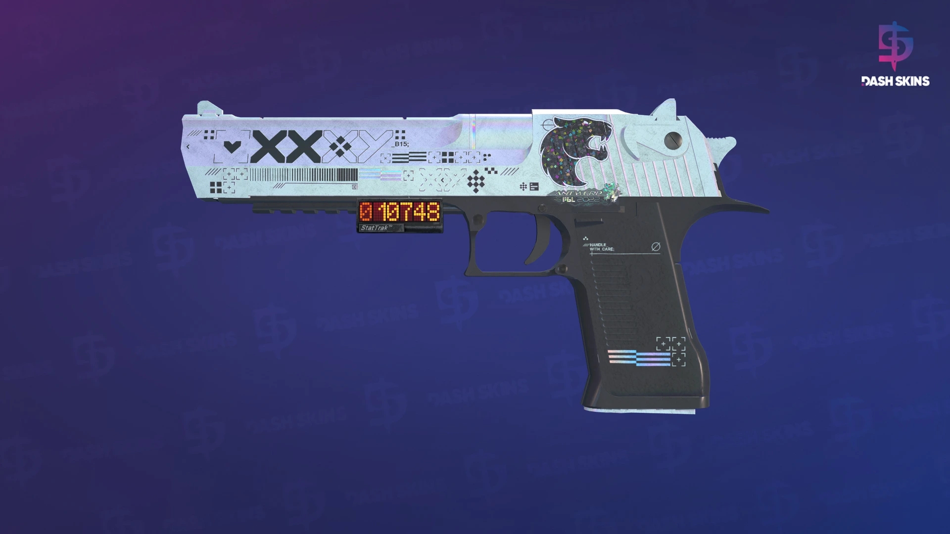StatTrak™ Desert Eagle | Printstream (Well-Worn) Screenshot Playside