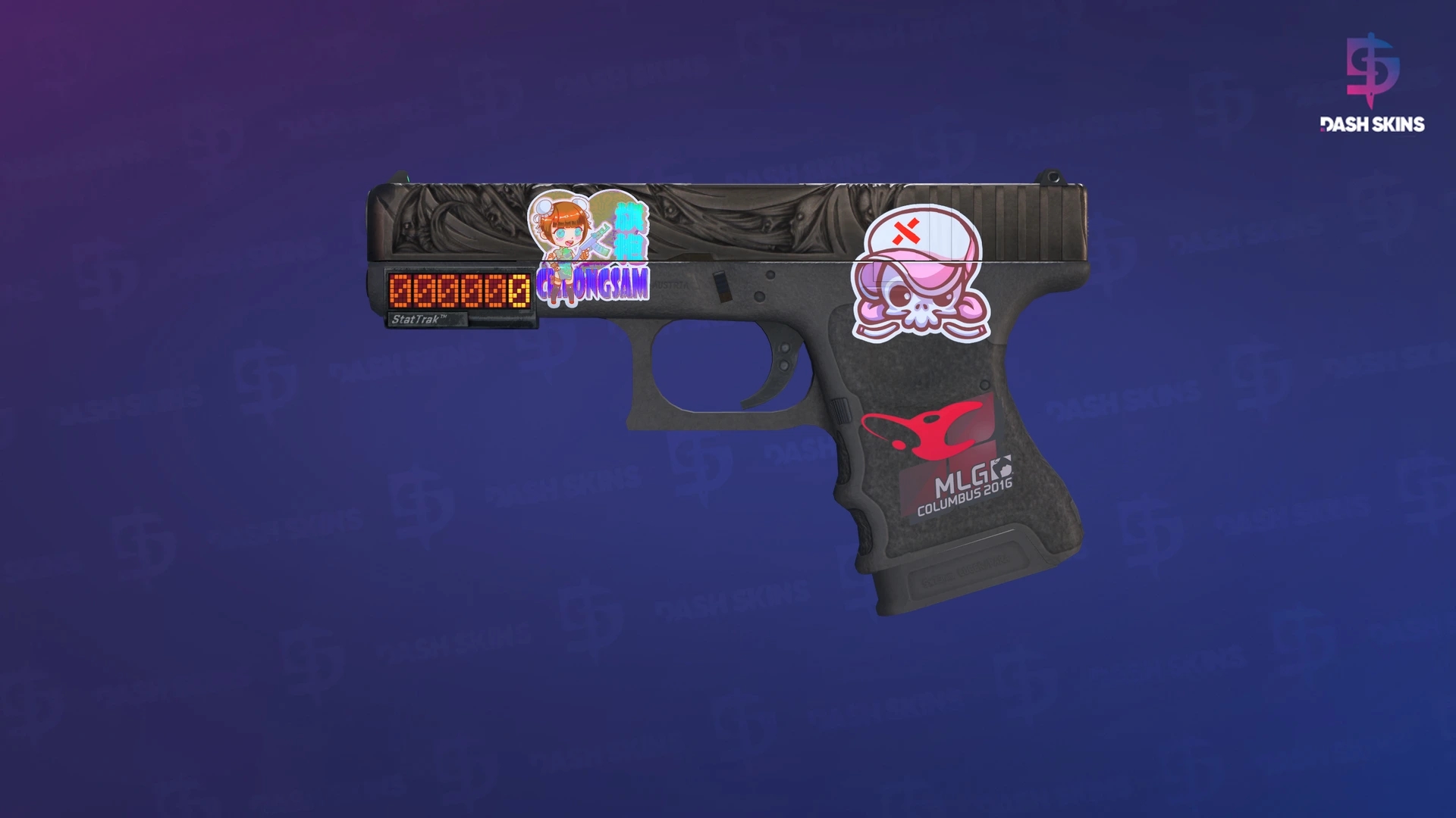 StatTrak™ Glock-18 | Wraiths (Field-Tested) Screenshot Playside