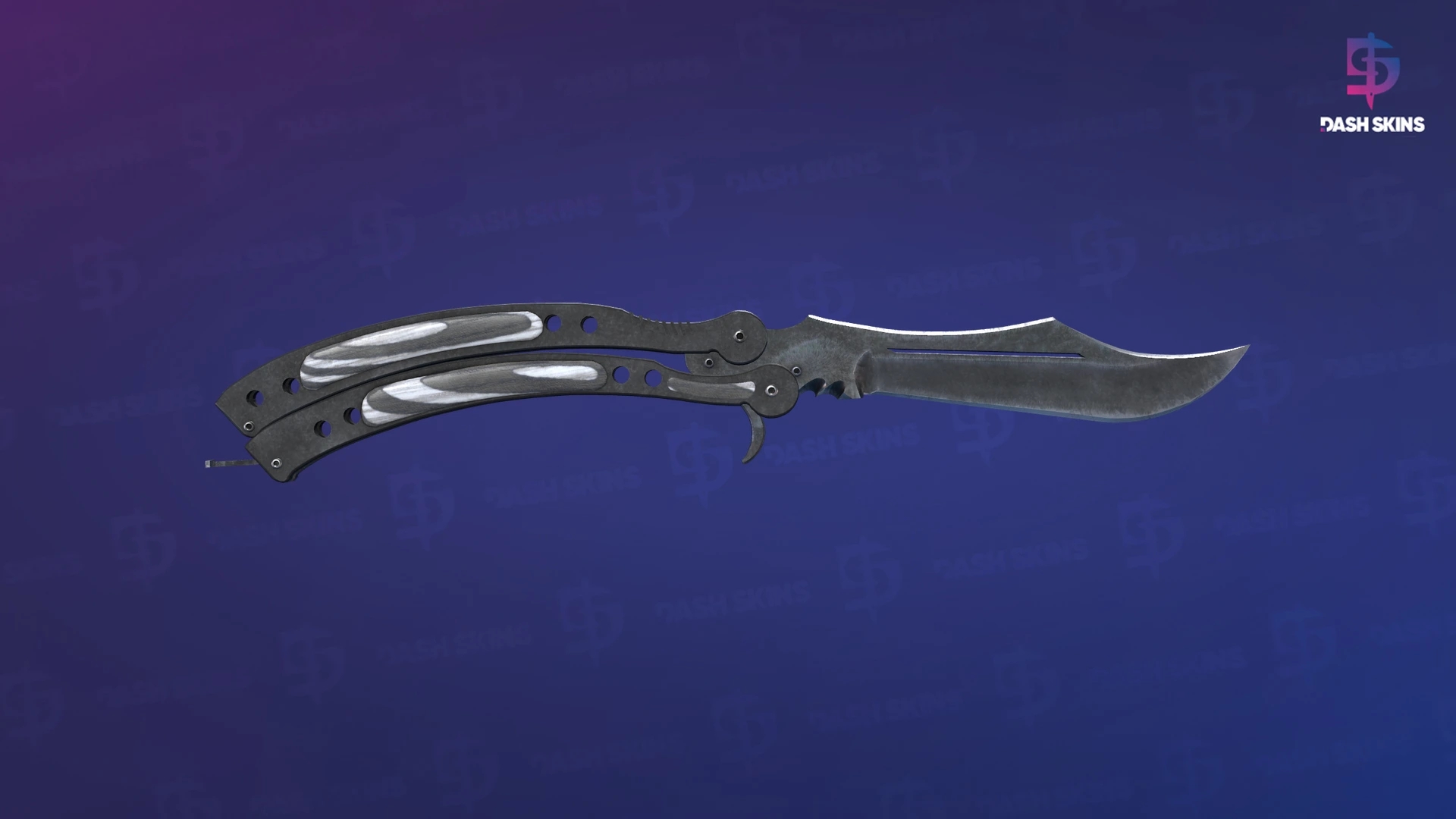 ★ Butterfly Knife | Black Laminate (Field-Tested) Screenshot Playside