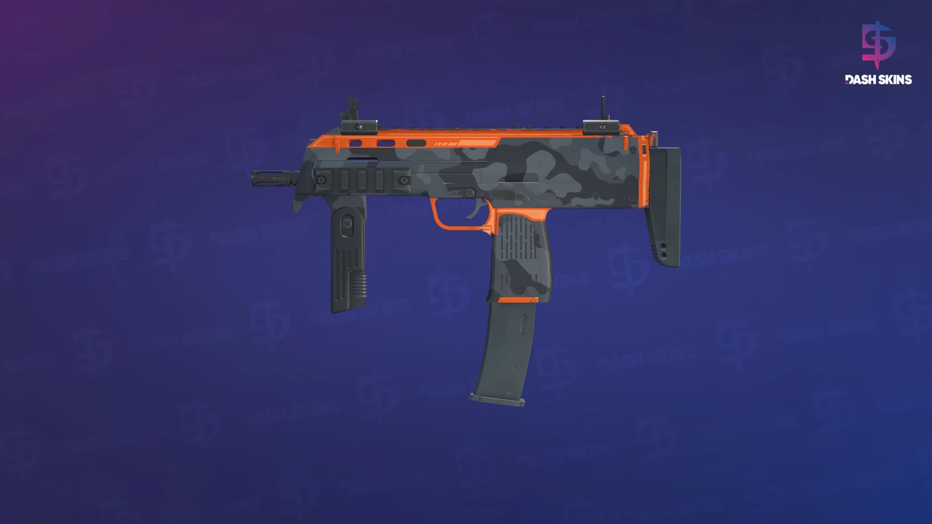 MP7 | Urban Hazard (Minimal Wear) Screenshot Playside
