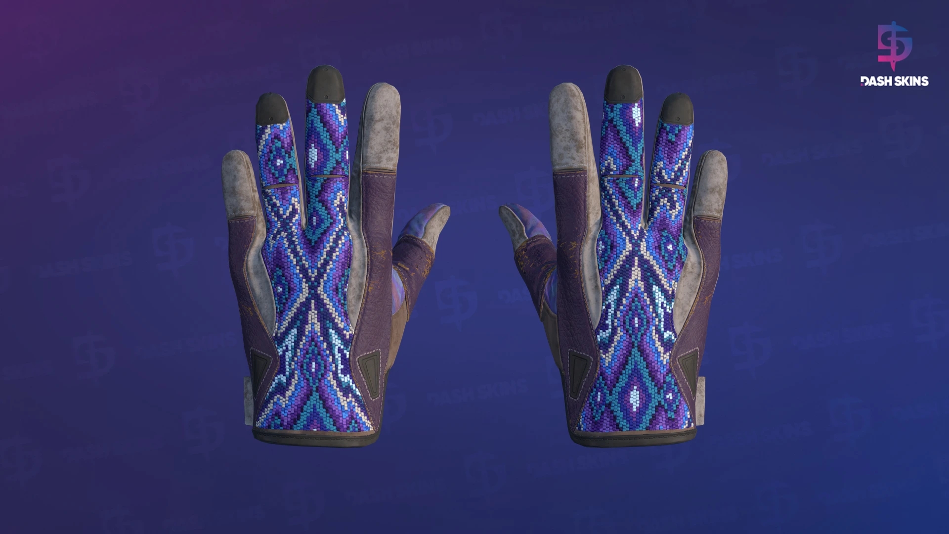 ★ Sport Gloves | Violet Beadwork (Field-Tested) Screenshot Playside