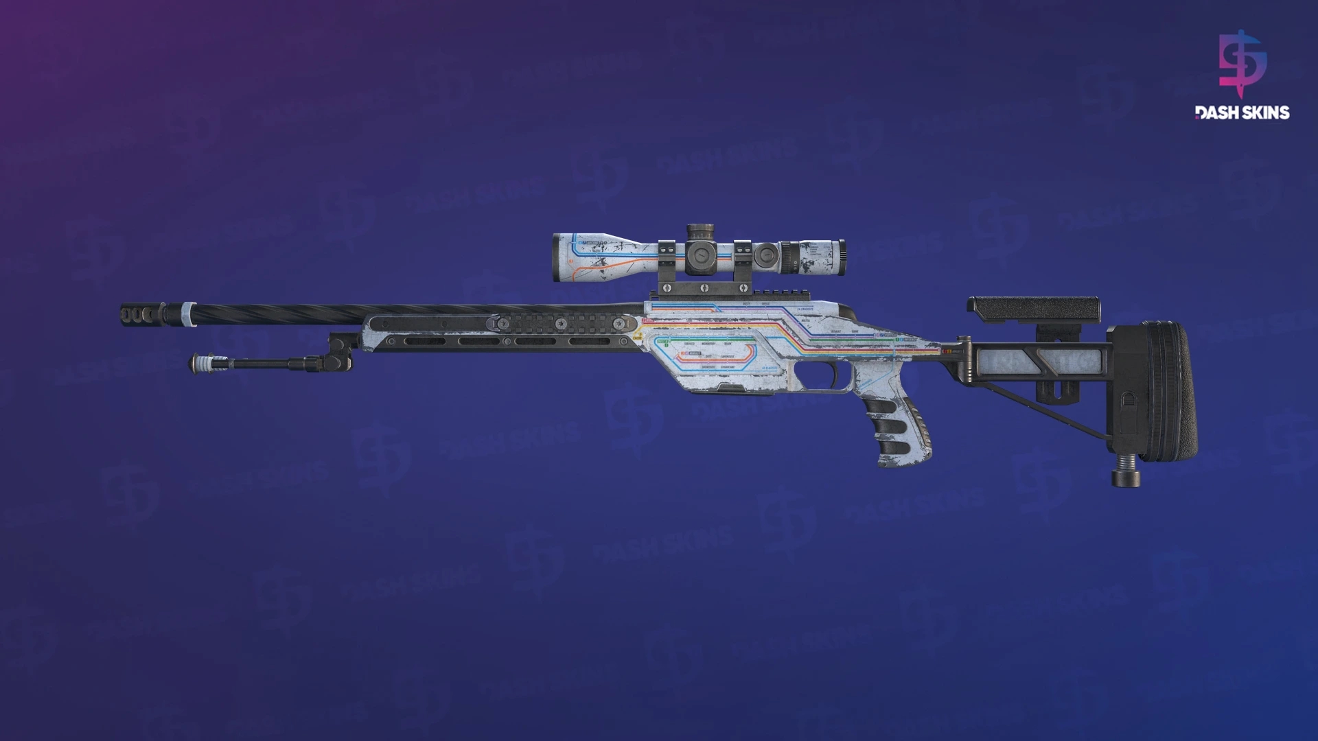 SSG 08 | Rapid Transit (Battle-Scarred) Screenshot Playside