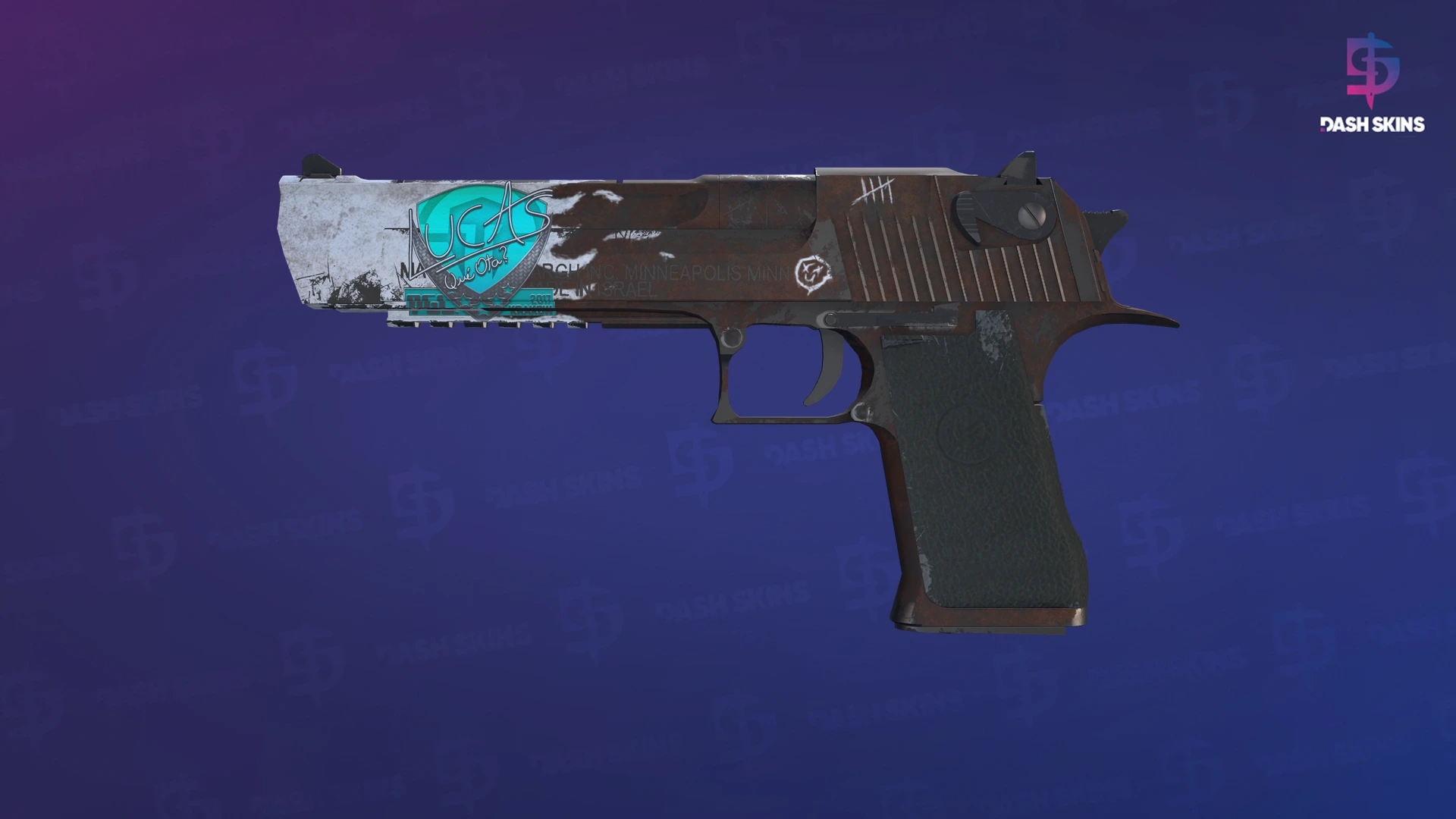 Desert Eagle | Oxide Blaze (Field-Tested) Screenshot Playside