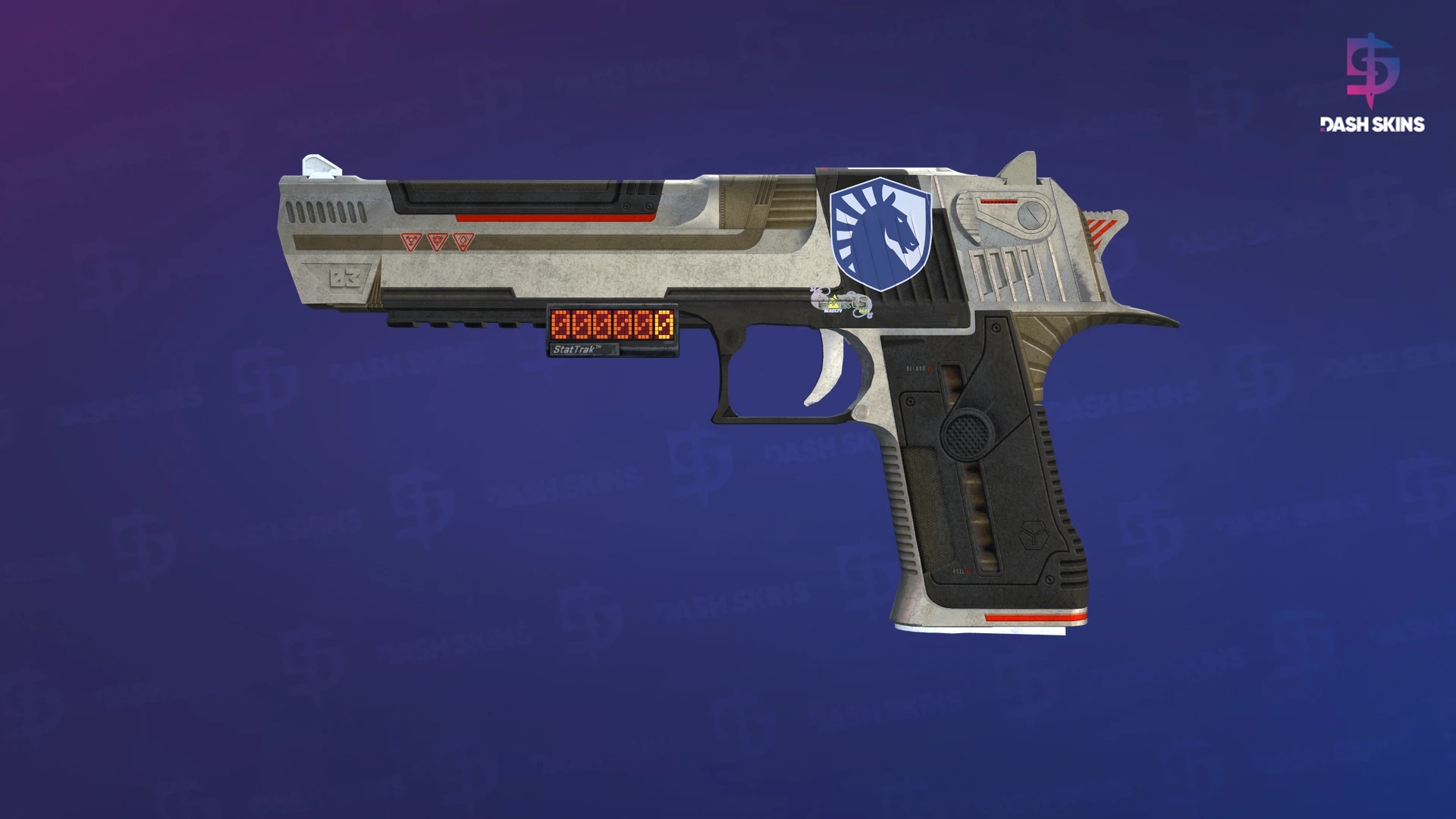 StatTrak™ Desert Eagle | Mecha Industries (Battle-Scarred) Screenshot Playside