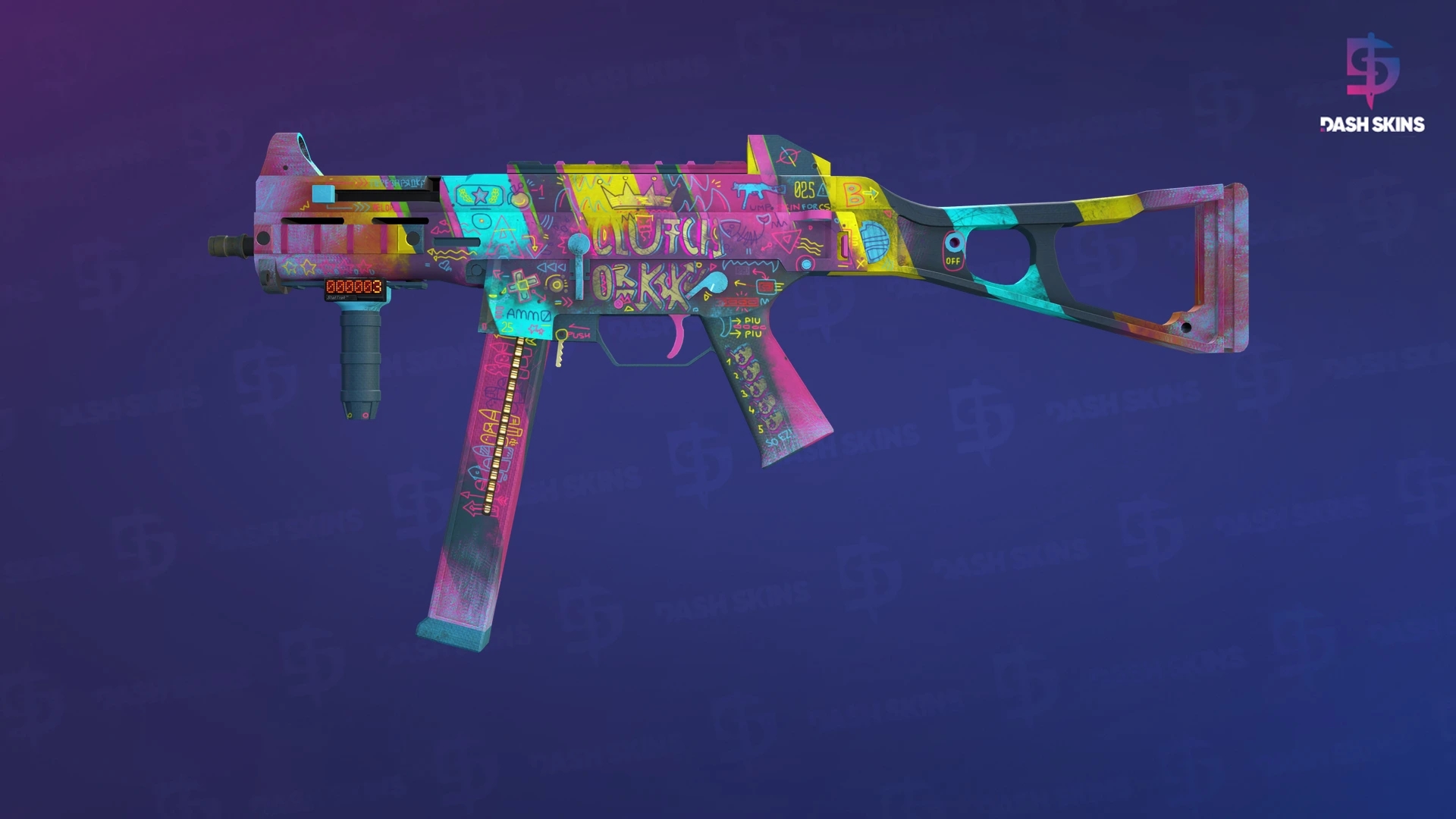 StatTrak™ UMP-45 | Wild Child (Factory New) Screenshot Playside