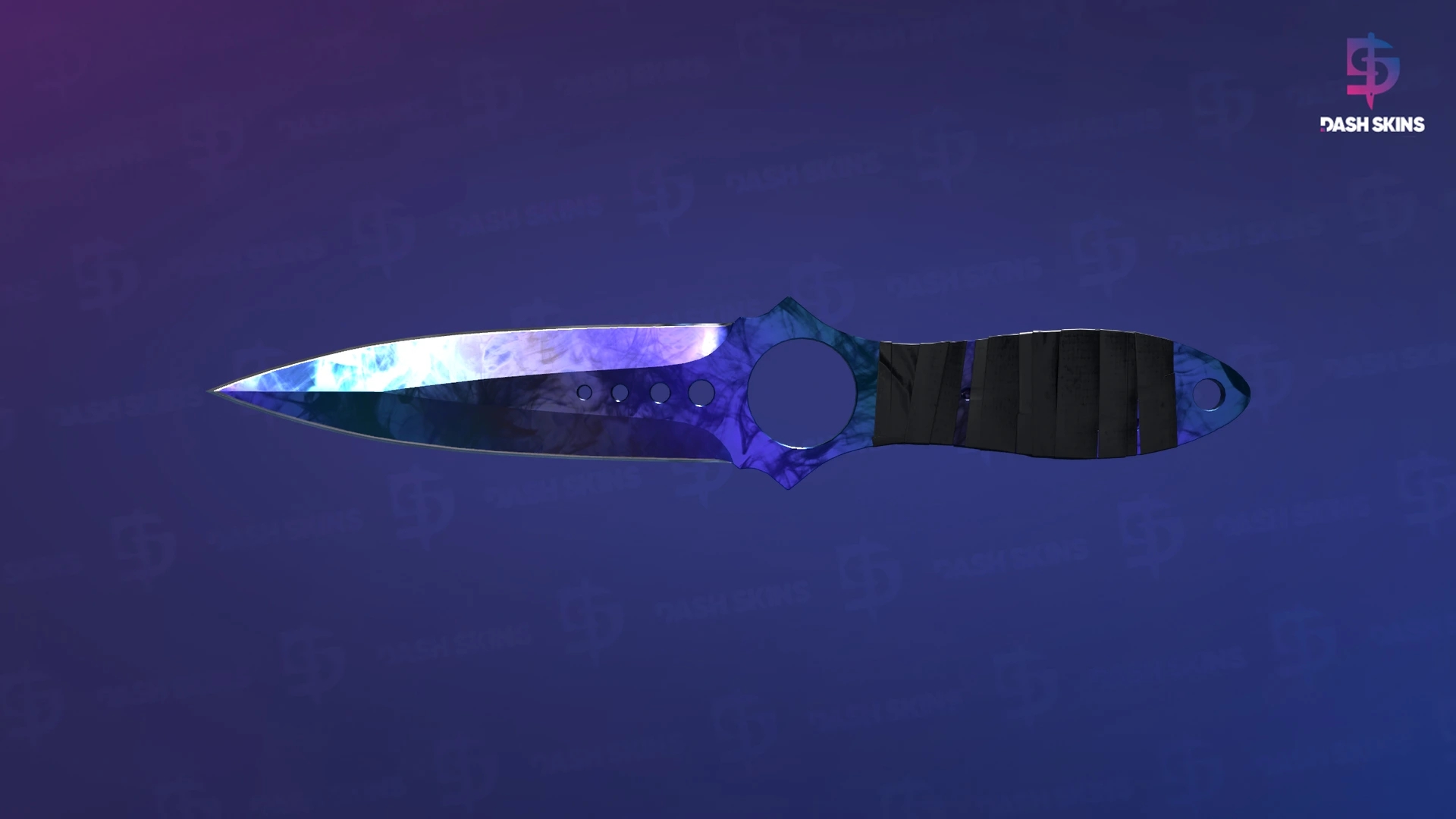 ★ Skeleton Knife | Doppler (Factory New) - Phase 3 Screenshot Playside