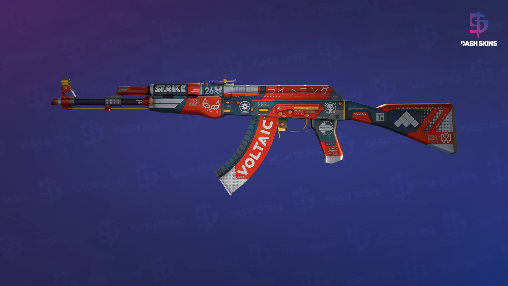 AK-47 | Bloodsport (Field-Tested) Screenshot Playside