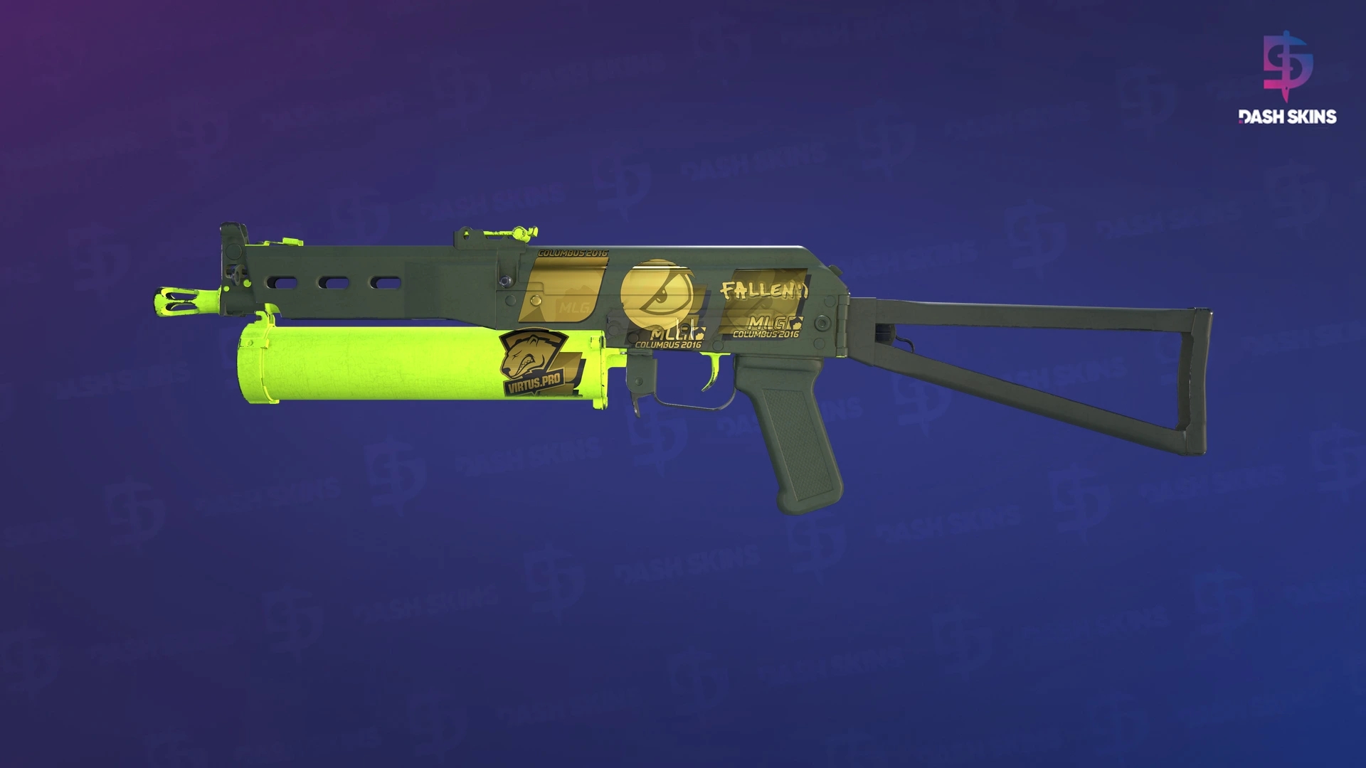 Souvenir PP-Bizon | Chemical Green (Field-Tested) Screenshot Playside