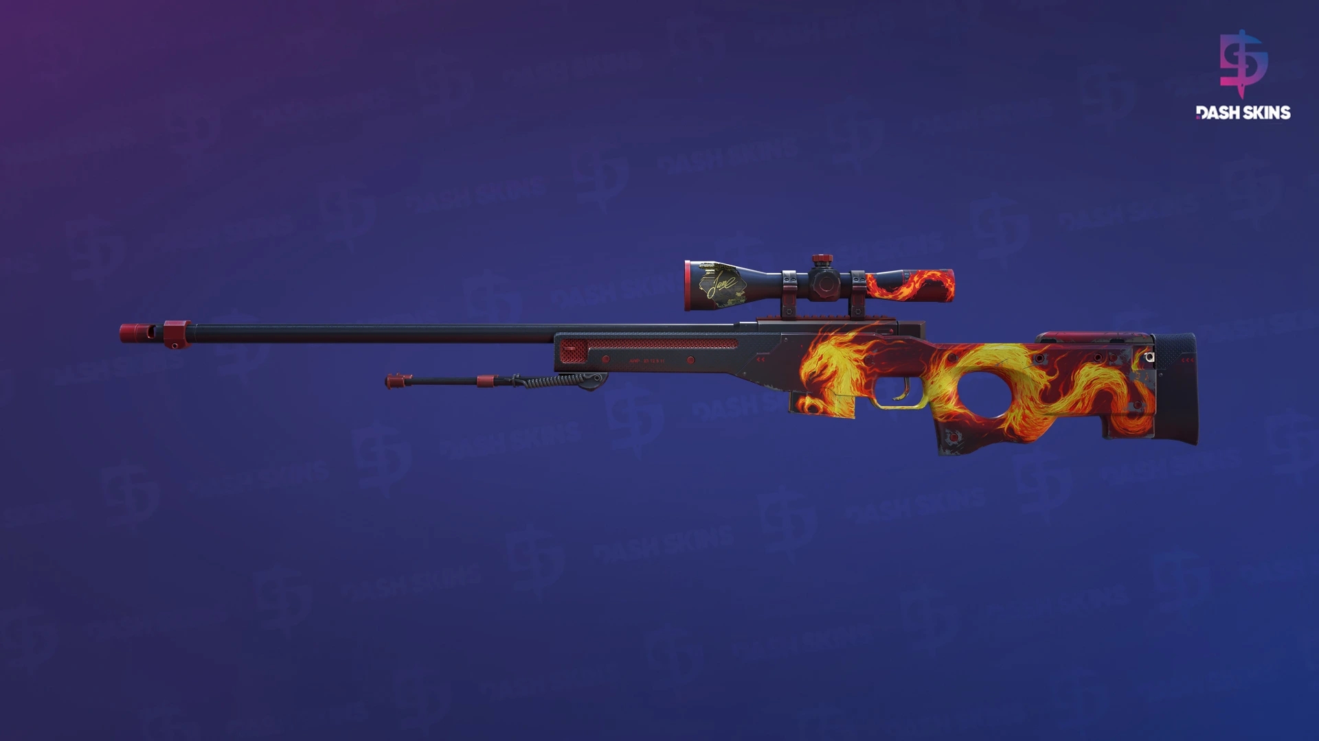 AWP | Wildfire (Field-Tested) Screenshot Playside