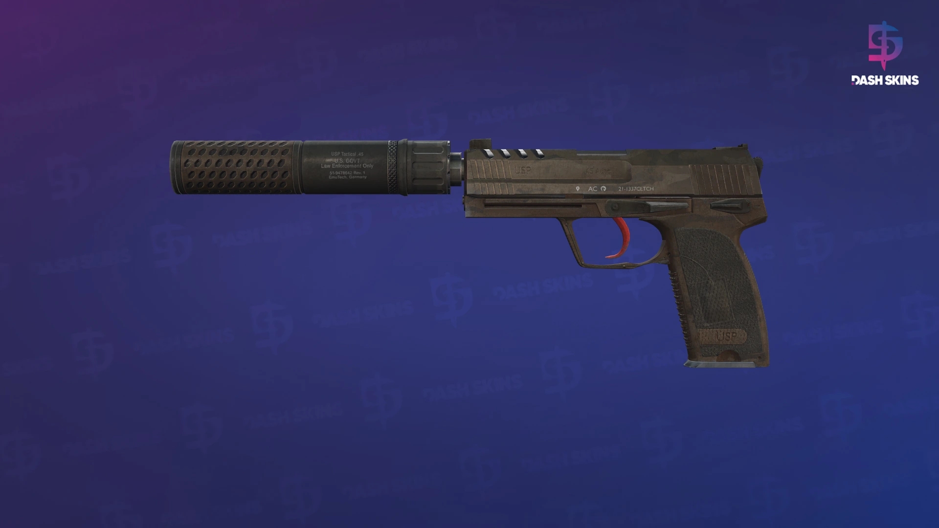 USP-S | Desert Tactical (Battle-Scarred) Screenshot Playside