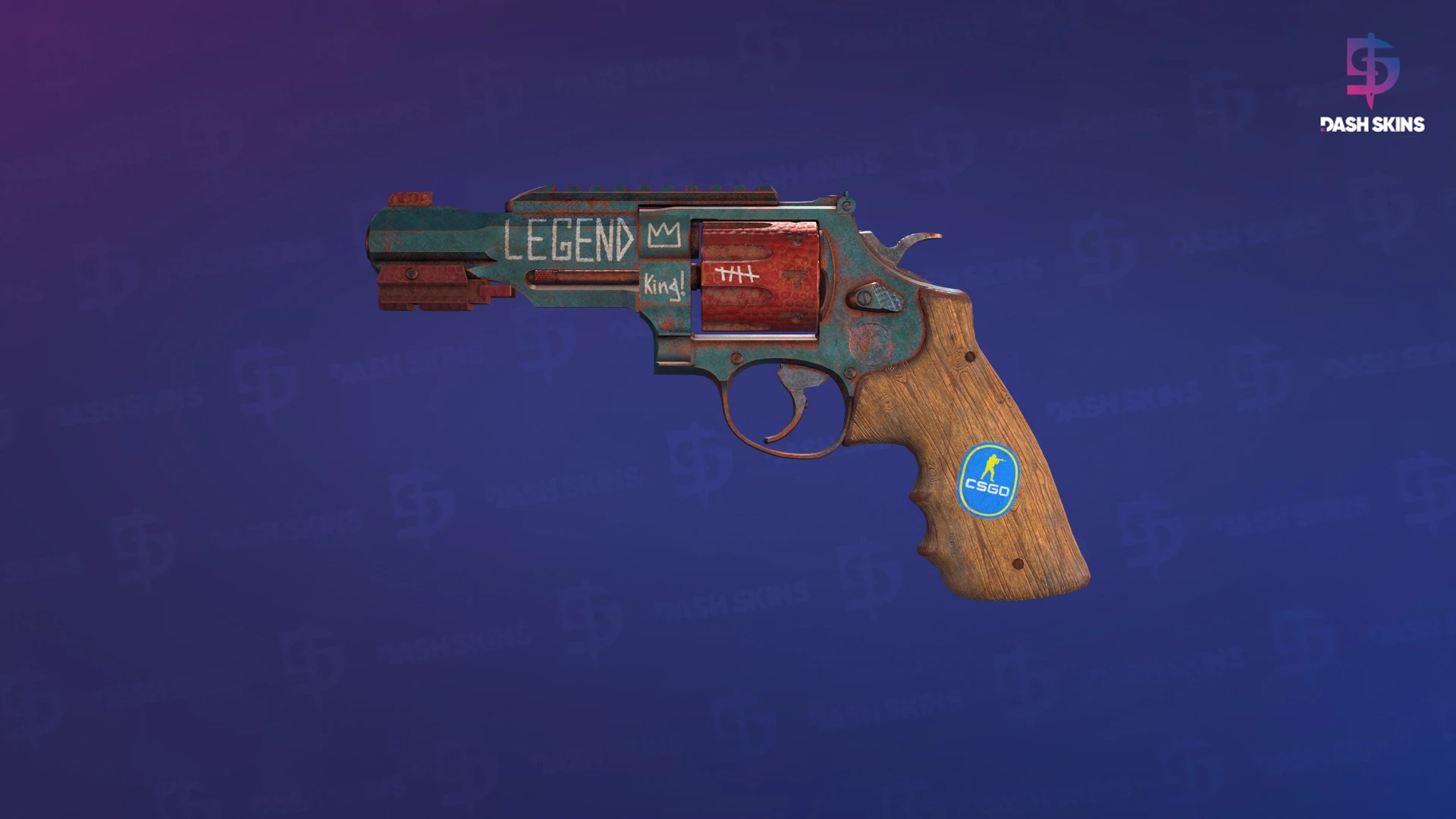 R8 Revolver | Junk Yard (Well-Worn) Screenshot Playside