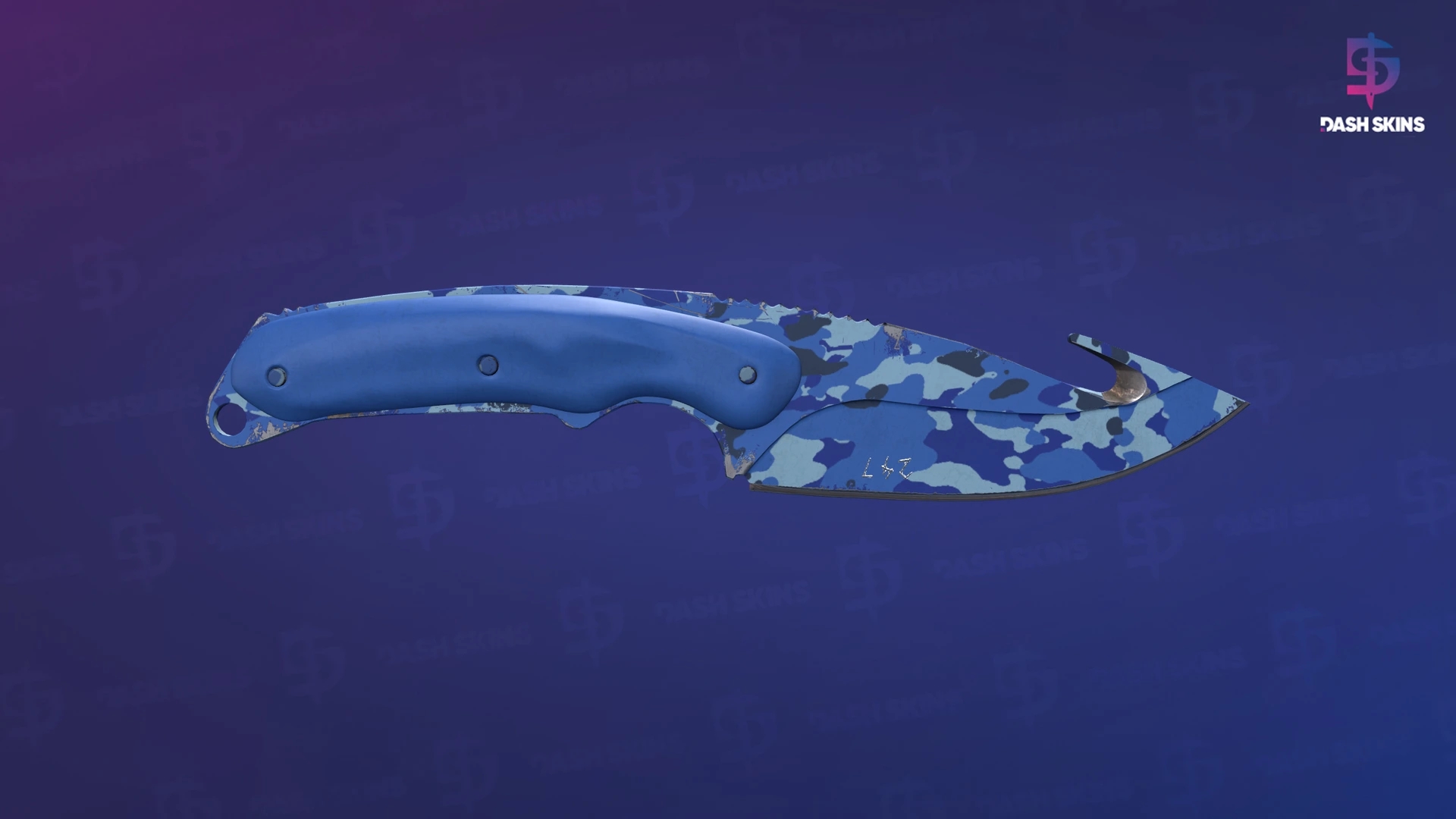 ★ StatTrak™ Gut Knife | Bright Water (Minimal Wear) Screenshot Playside