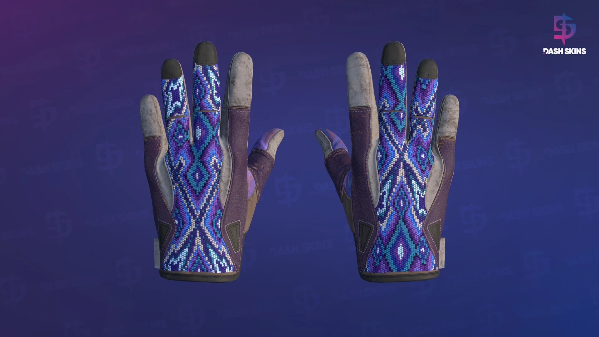 ★ Sport Gloves | Violet Beadwork (Field-Tested) Screenshot Playside