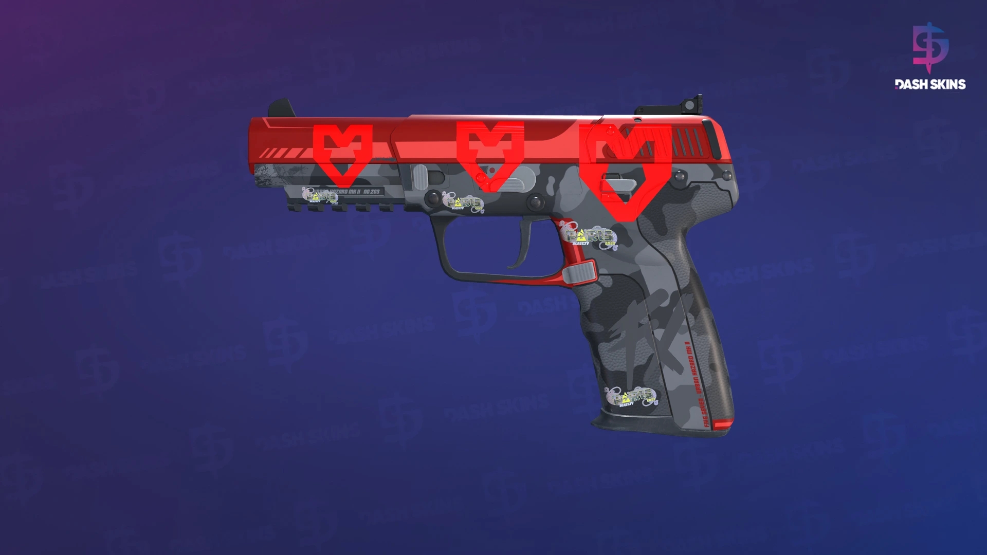Five-SeveN | Urban Hazard (Factory New) Screenshot Playside