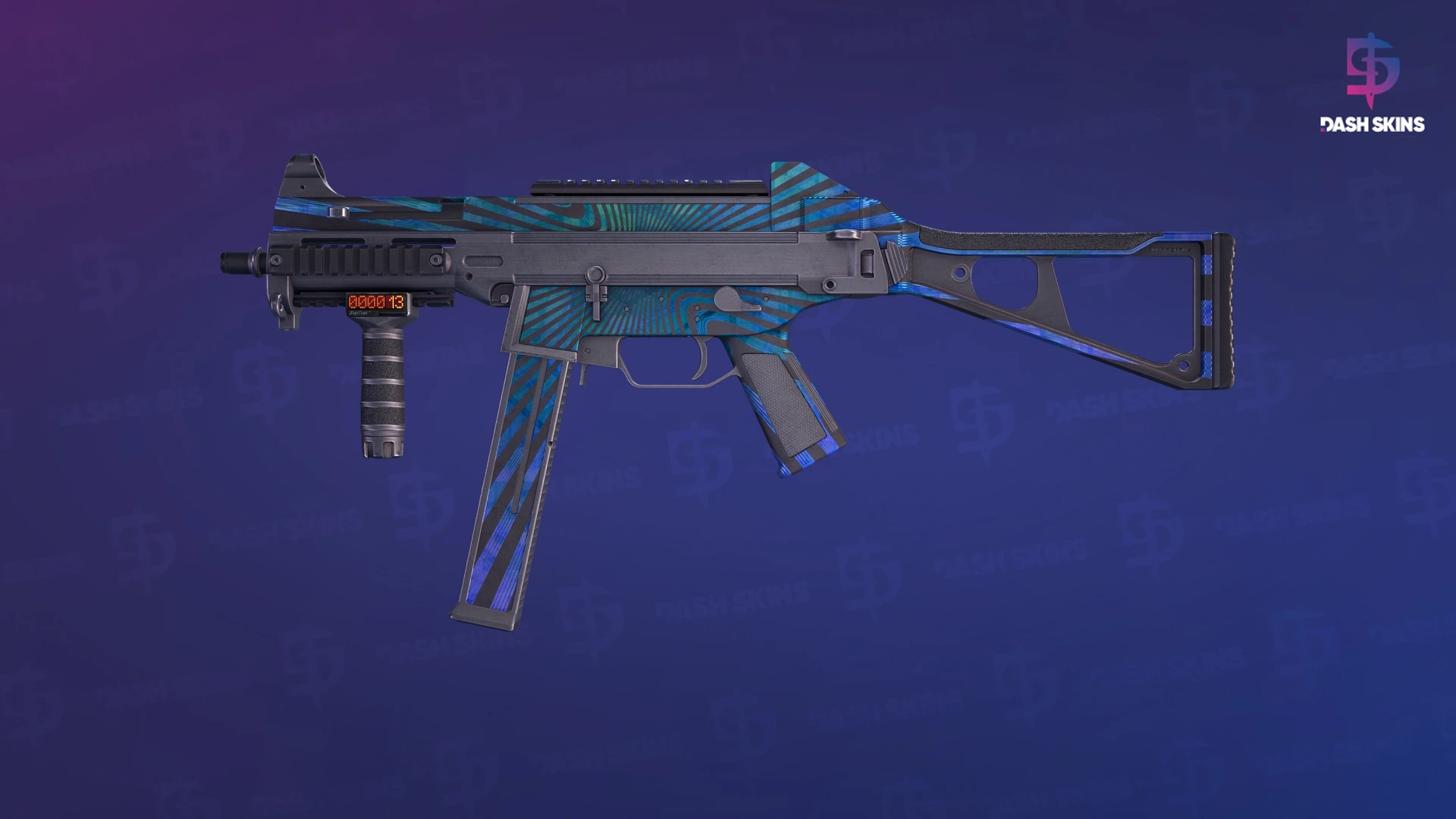 StatTrak™ UMP-45 | Continuum (Field-Tested) Screenshot Playside