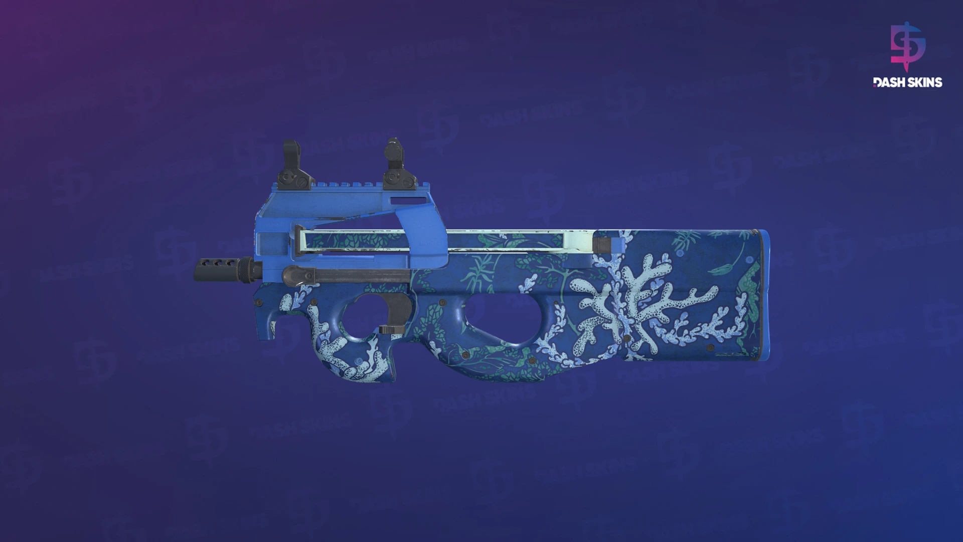 P90 | Reef Grief (Minimal Wear) Screenshot Playside