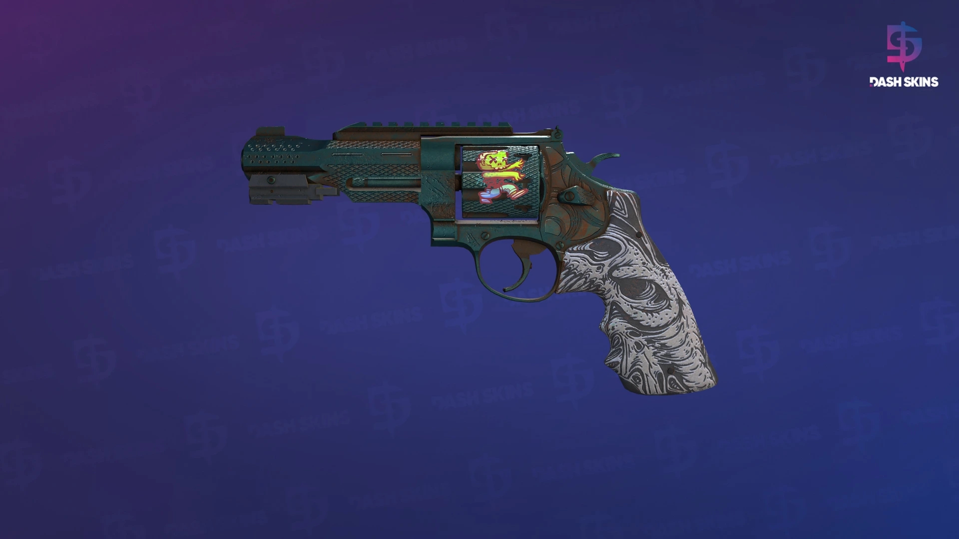 R8 Revolver | Bone Forged (Battle-Scarred) Screenshot Playside