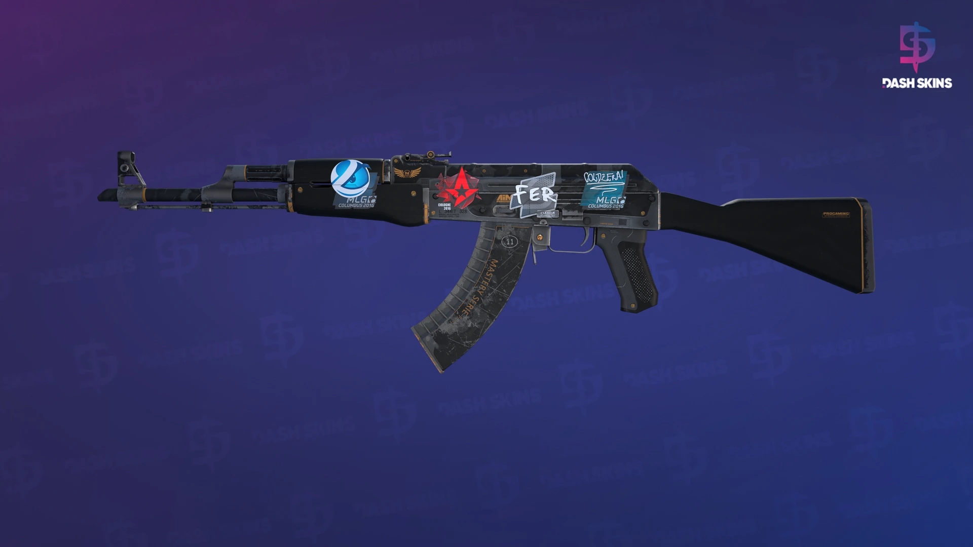 AK-47 | Elite Build (Well-Worn) Screenshot Playside