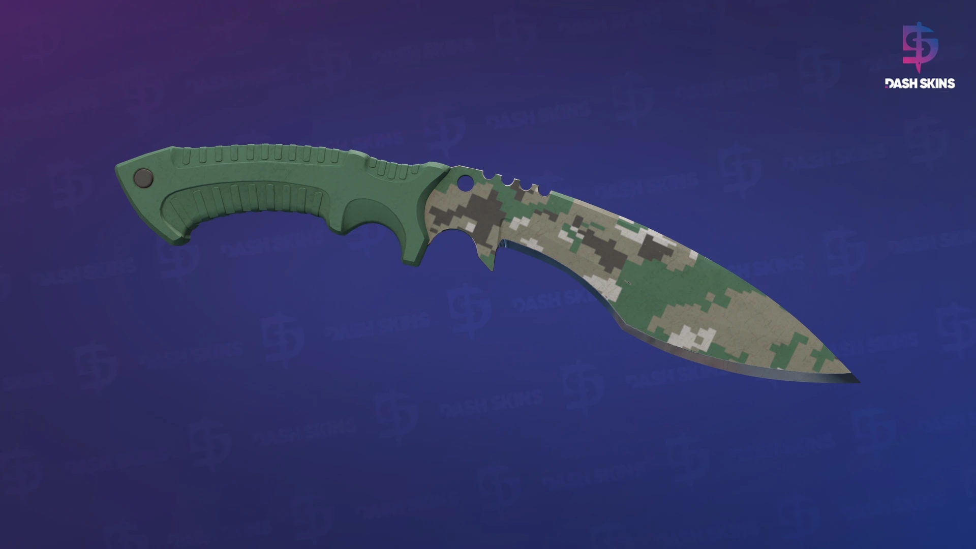 ★ Kukri Knife | Forest DDPAT (Field-Tested) Screenshot Playside