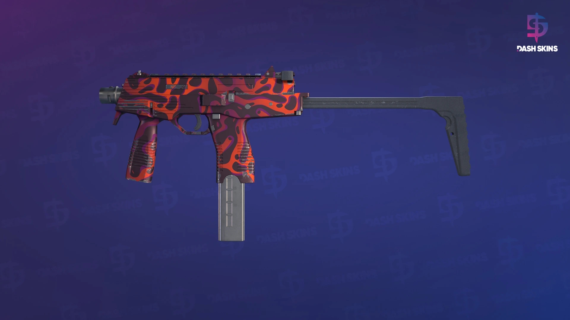 MP9 | Ruby Poison Dart (Minimal Wear) Screenshot Playside