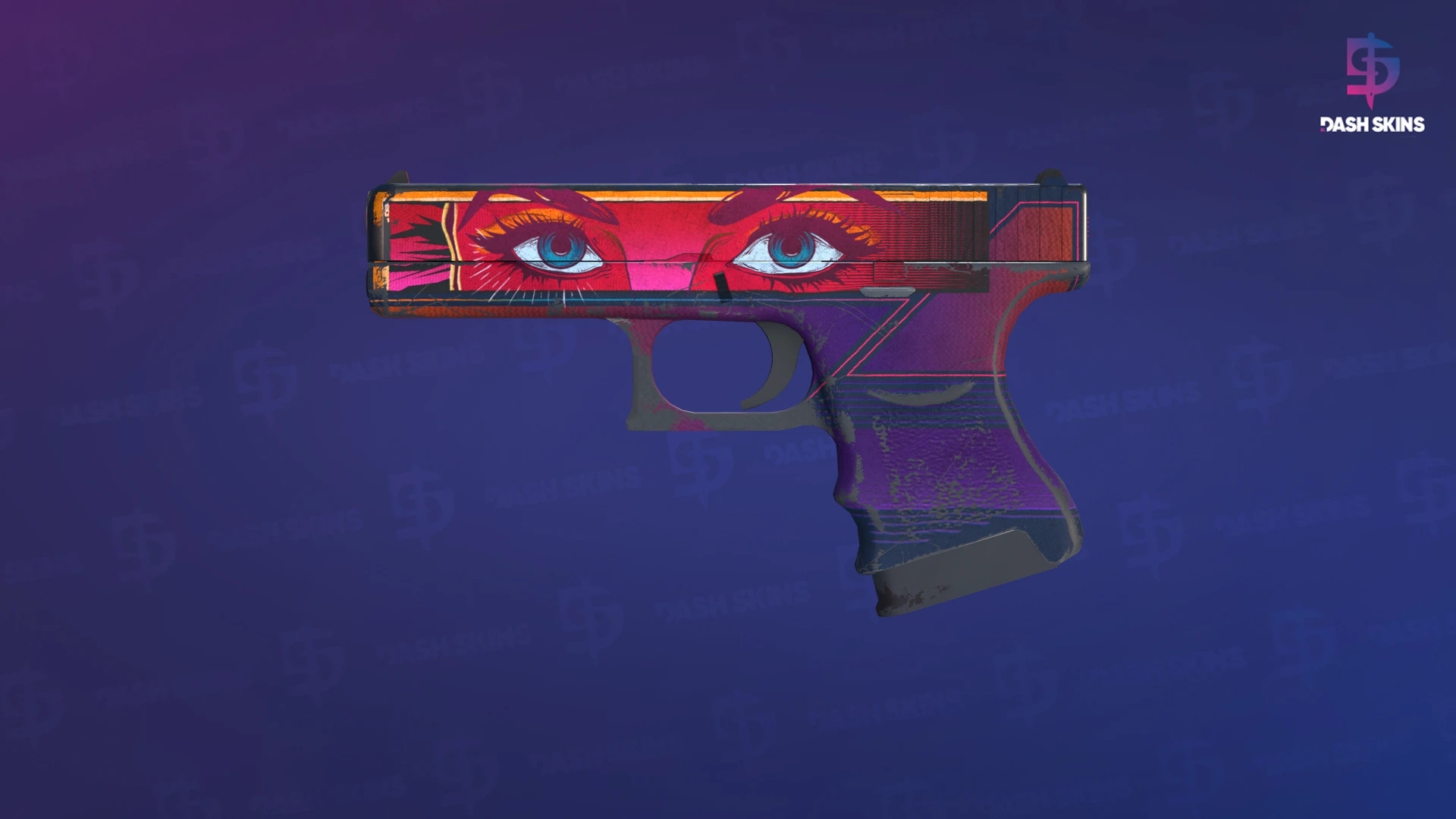 Glock-18 | Vogue (Battle-Scarred) Screenshot Playside