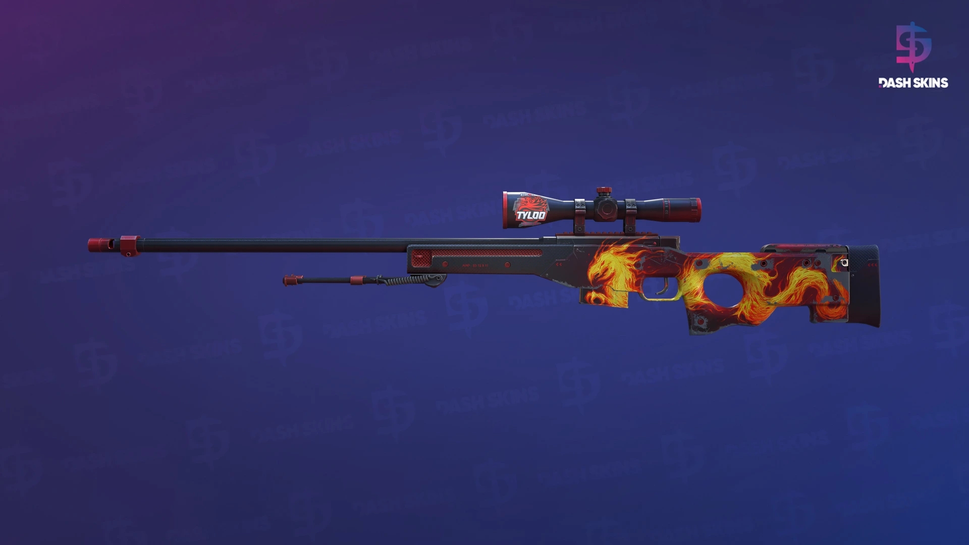 AWP | Wildfire (Field-Tested) Screenshot Playside