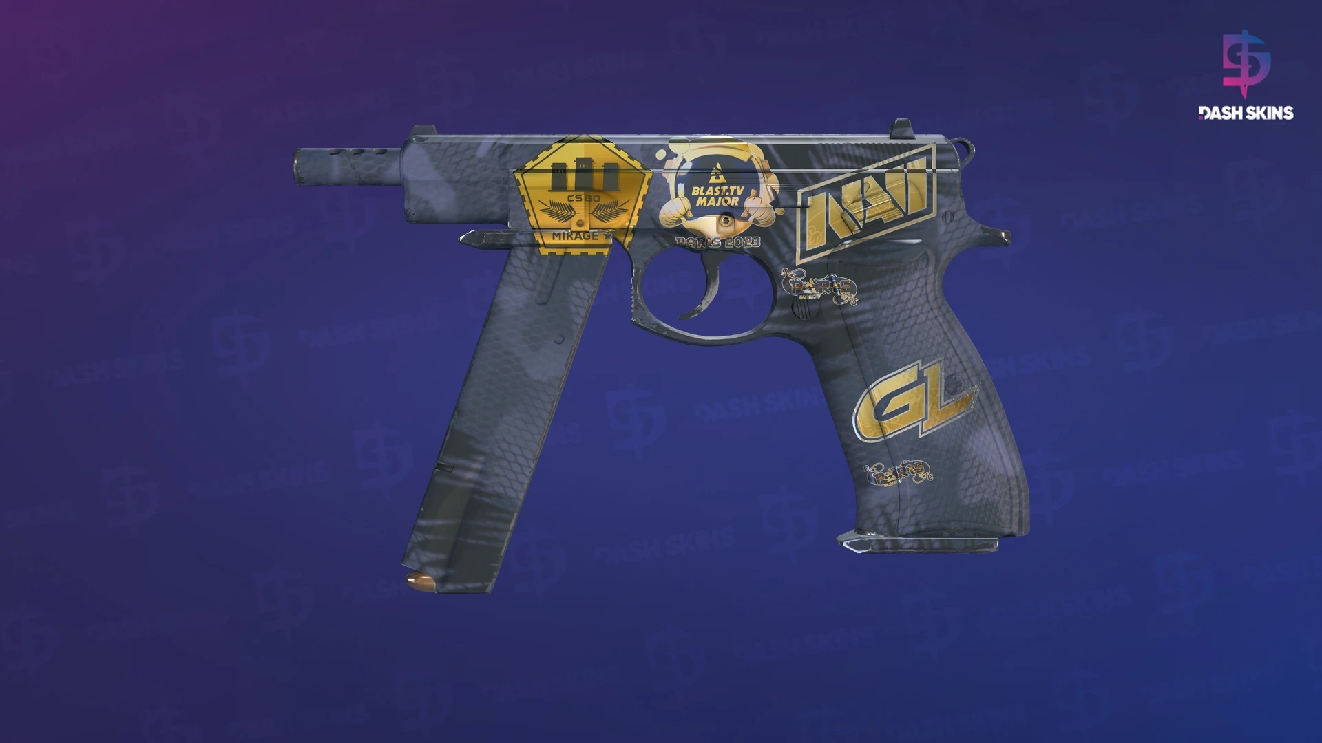 Souvenir CZ75-Auto | Midnight Palm (Factory New) Screenshot Playside